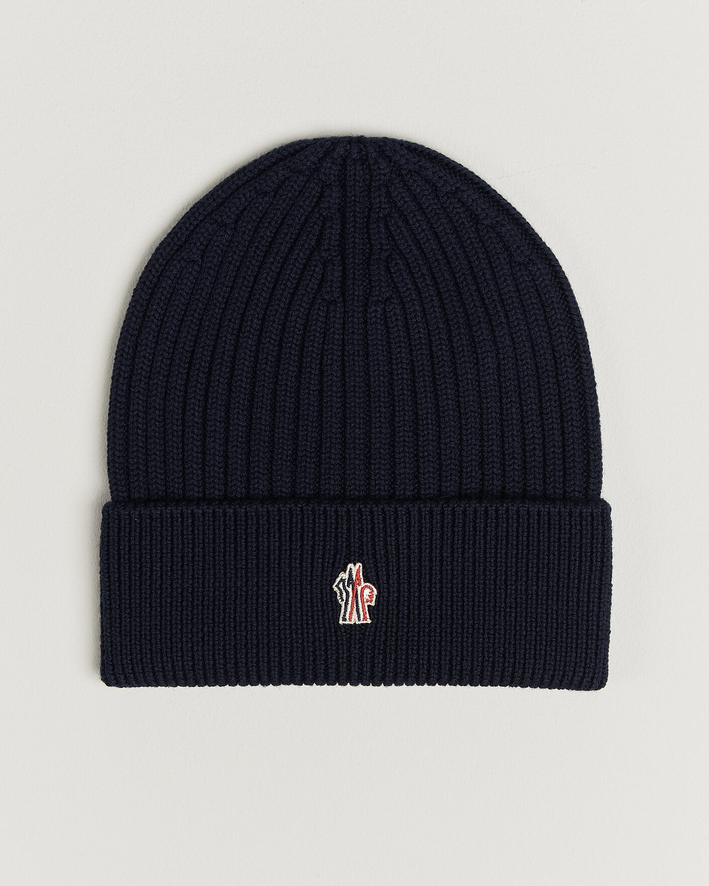 Men | Beanies | Moncler Grenoble | Rib Wool Beanie Navy