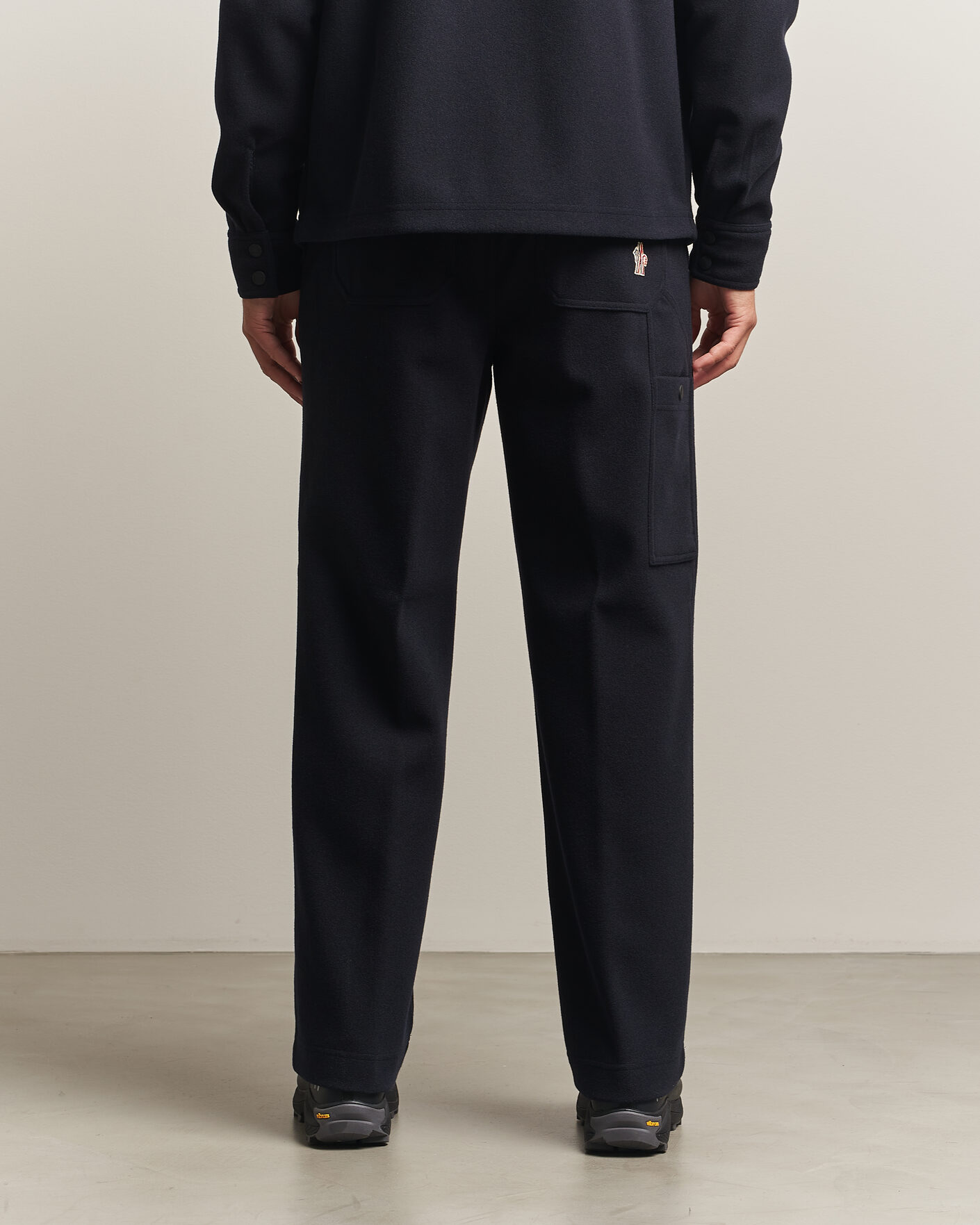 Men | Trousers | Moncler Grenoble | Brushed Pants Navy
