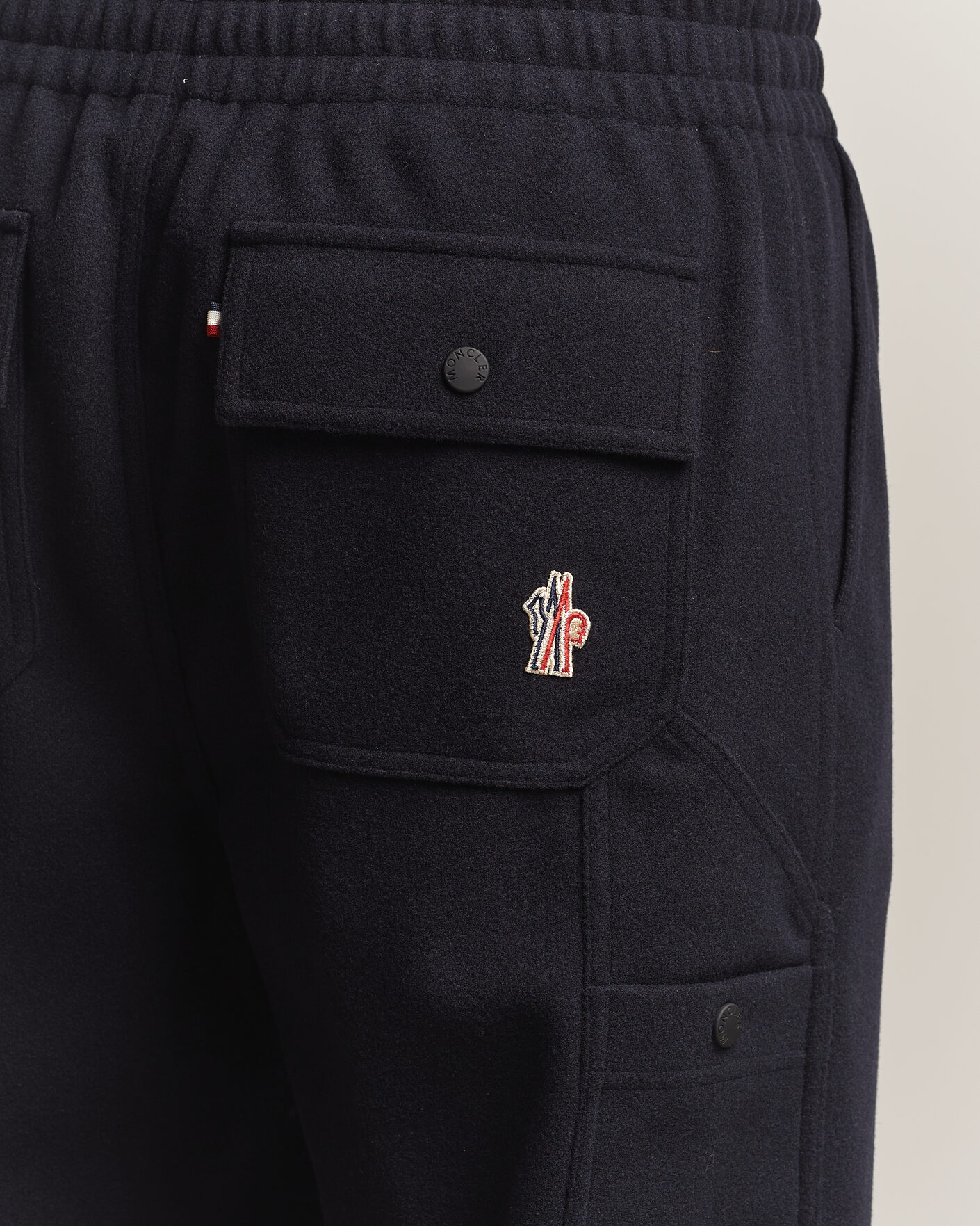 Men | Trousers | Moncler Grenoble | Brushed Pants Navy