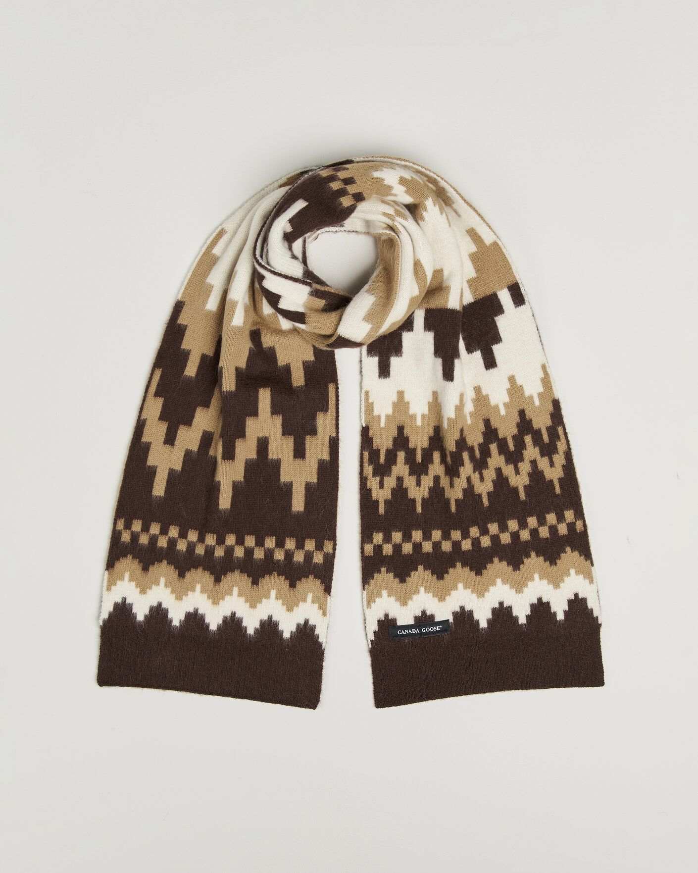 Men | Scarves | Canada Goose | Fair Isle Scarf Glacier Woods