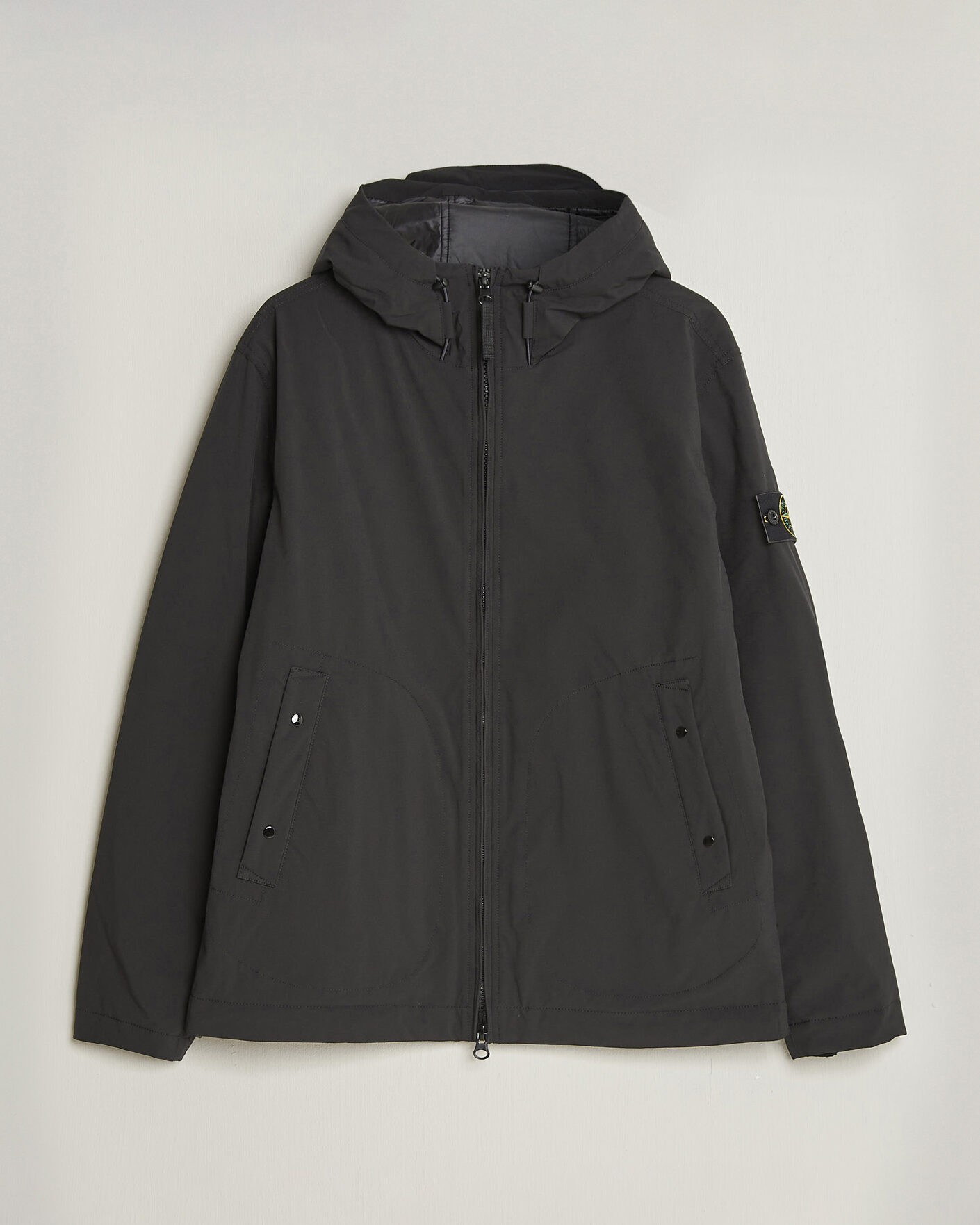 Men | Coats & Jackets | Stone Island | Short Soft Shell Parka Black