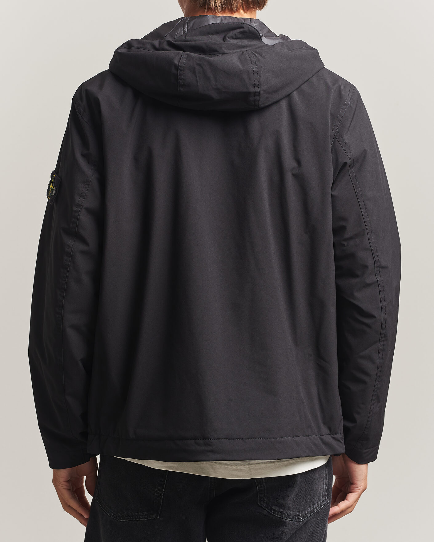 Men | Coats & Jackets | Stone Island | Short Soft Shell Parka Black