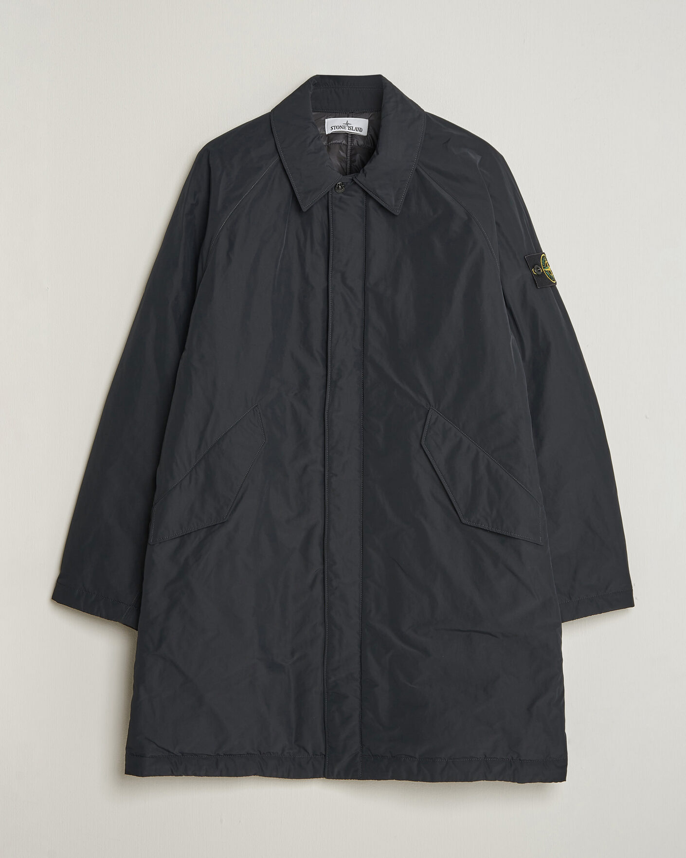 Men | Coats & Jackets | Stone Island | Micro Reps Padded Coat Black