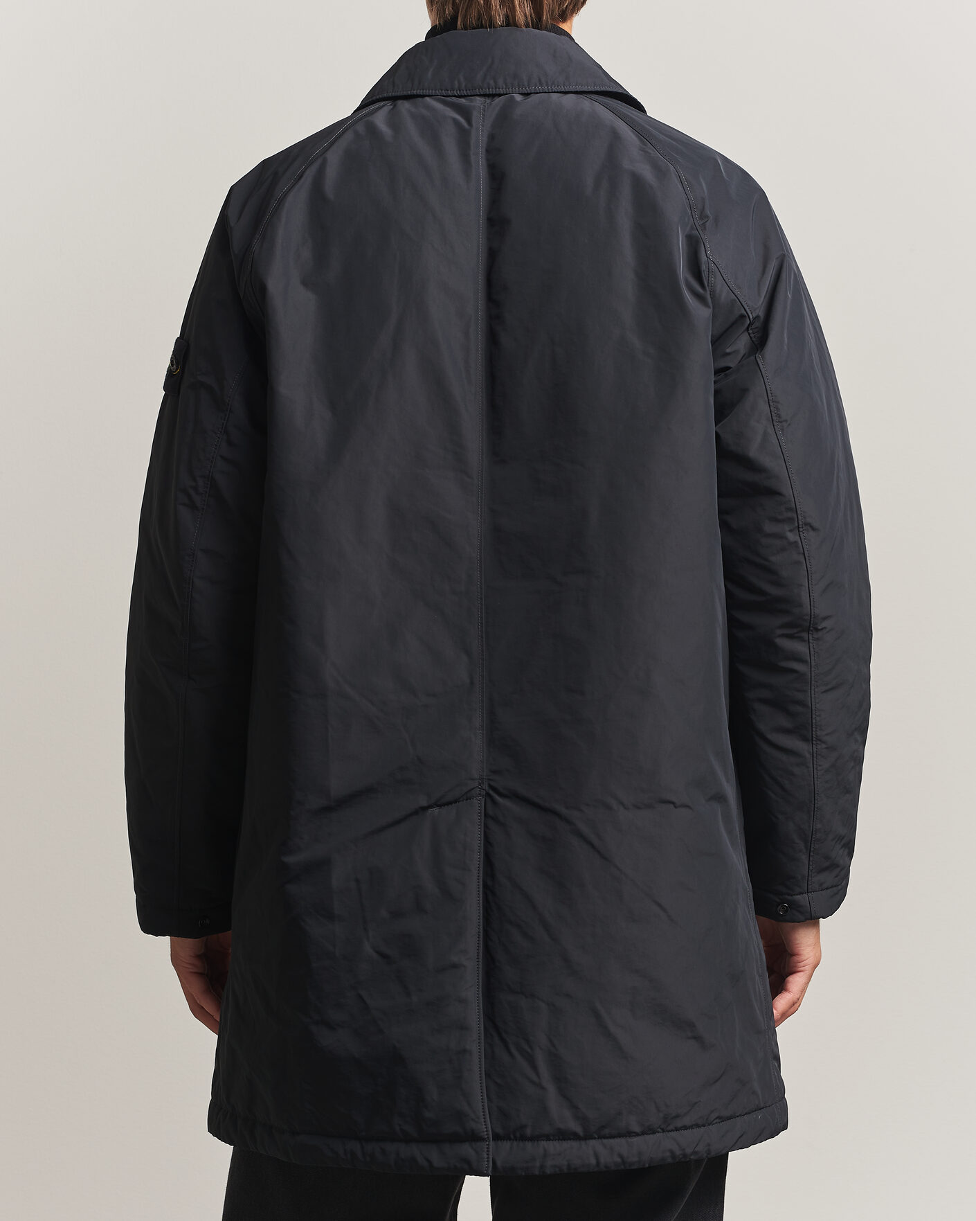 Men | Coats & Jackets | Stone Island | Micro Reps Padded Coat Black