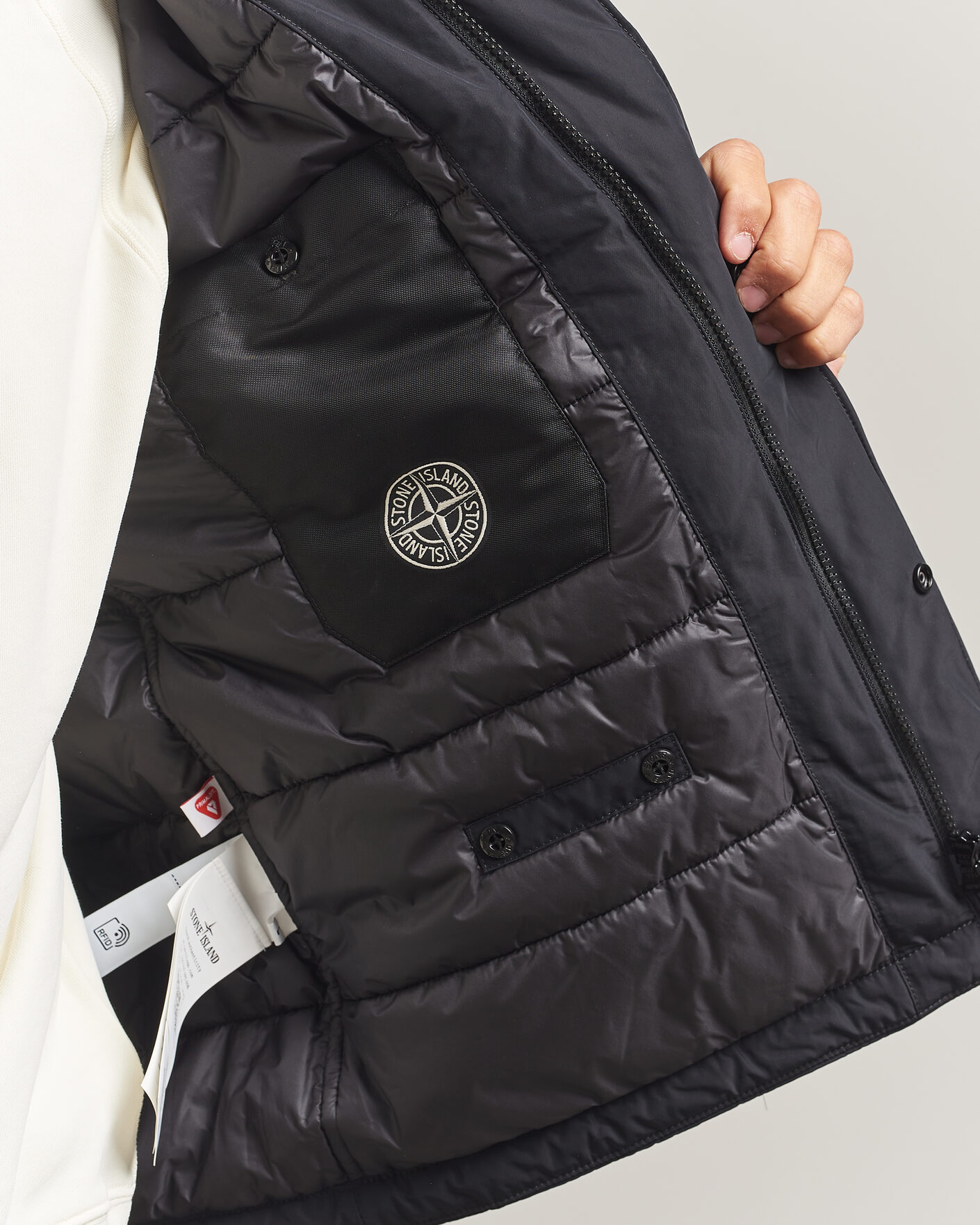 Men | Coats & Jackets | Stone Island | Micro Twill Hood Jacket Black