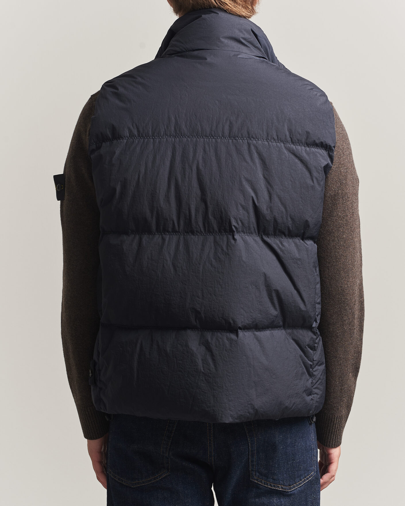 Men | Gilets | Stone Island | Crinkle Reps Down Vest Navy Blue