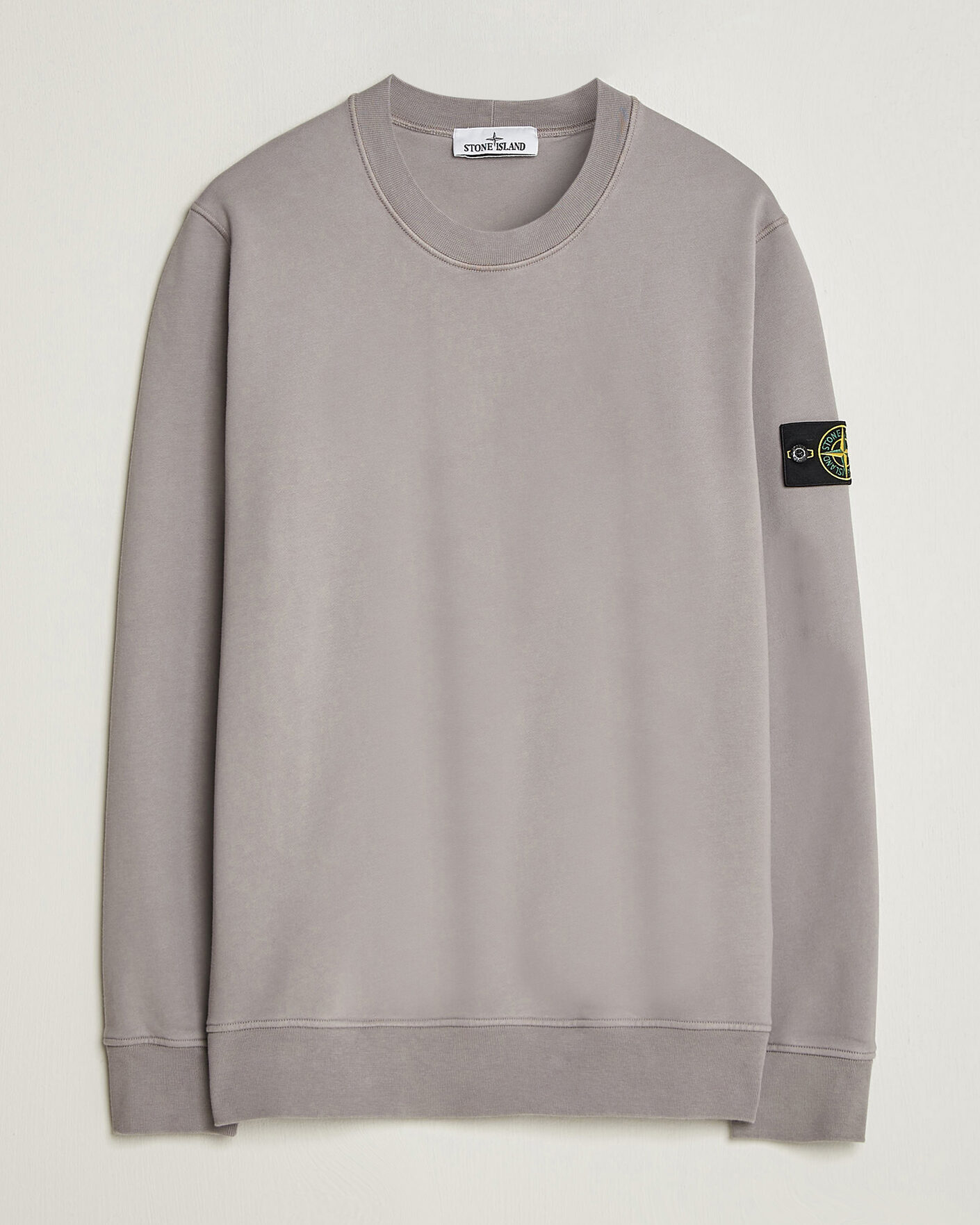 トップス STONE  SWEATSHIRT GREY Stone Island Garment Dyed Fleece Sweatshirt Grey at CareOfCarl.com