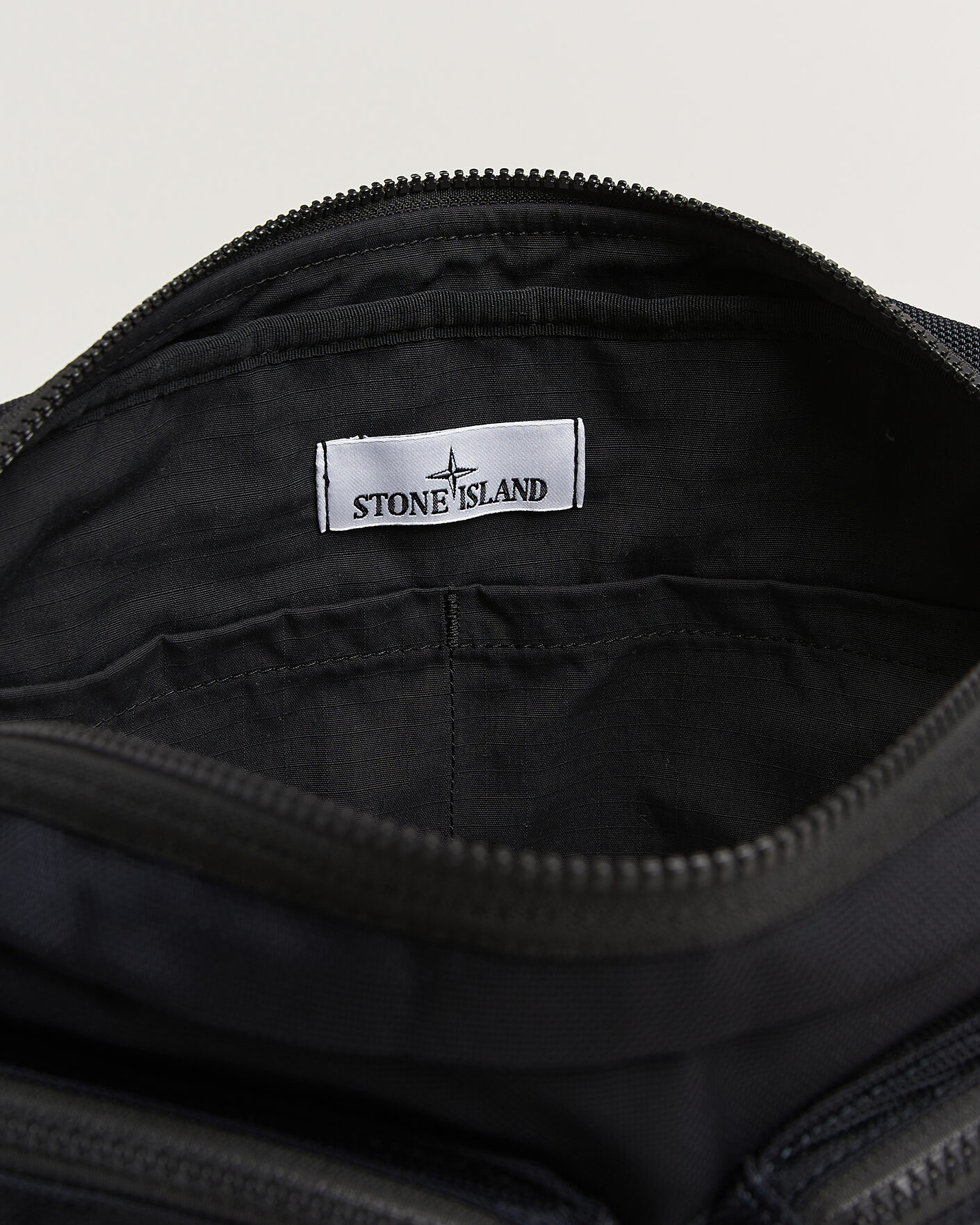 Men | Bags | Stone Island | Nylon Panama Shoulder Bag Navy Blue