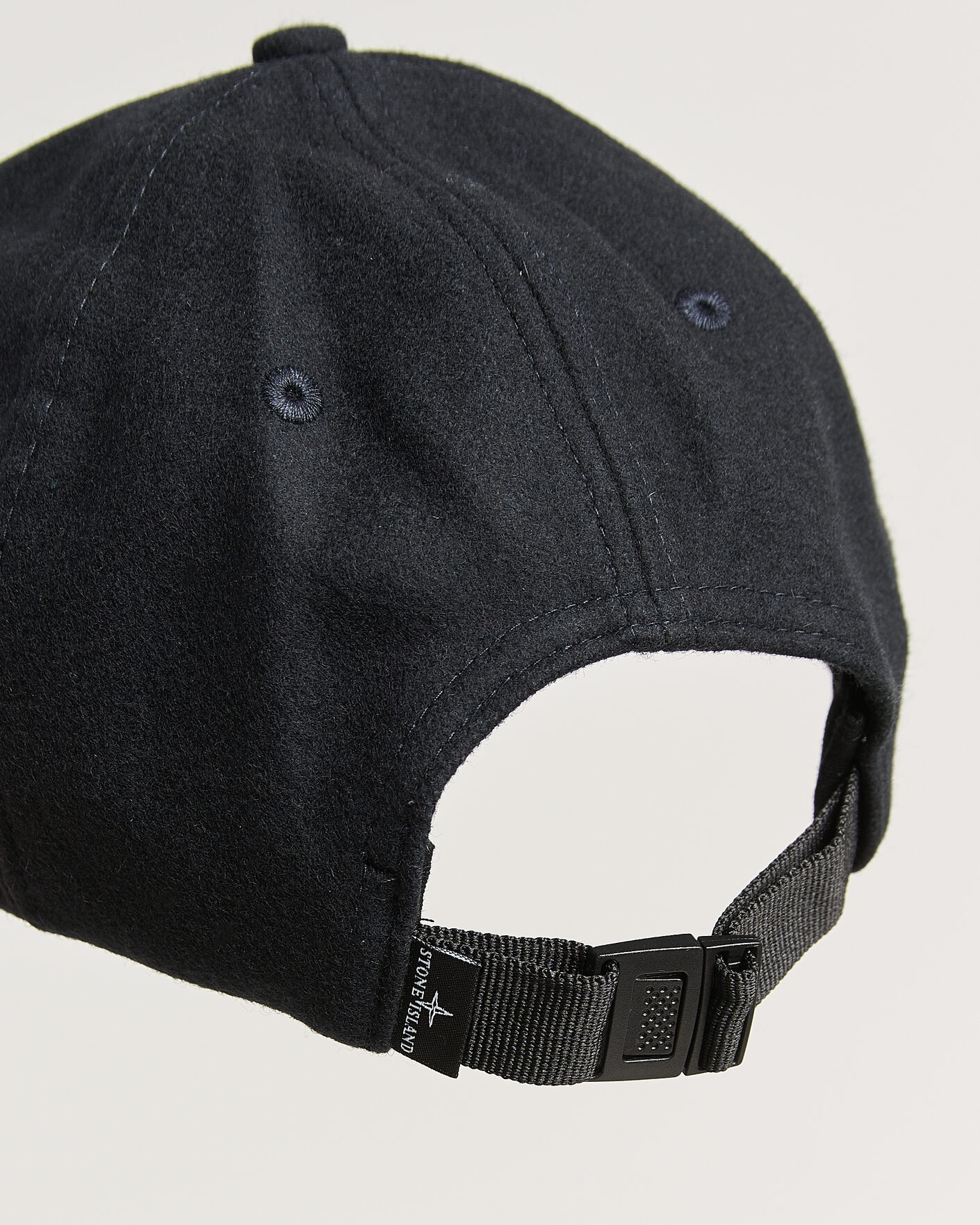 Men | Hats & Caps | Stone Island | Wool/Nylon Flannel Cap Navy Blue