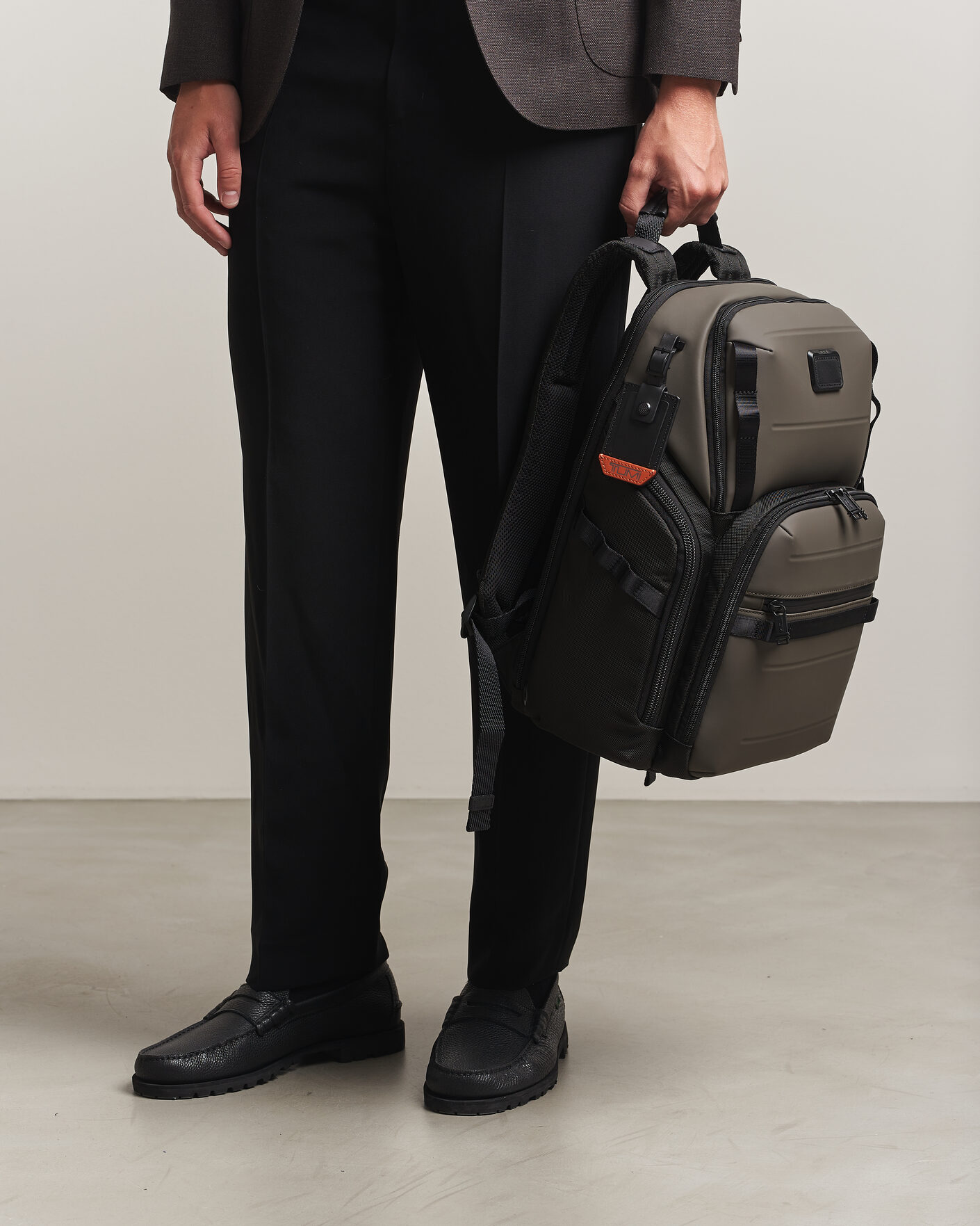 TUMI Alpha Bravo Search Backpack Terra Brown at CareOfCarl.com