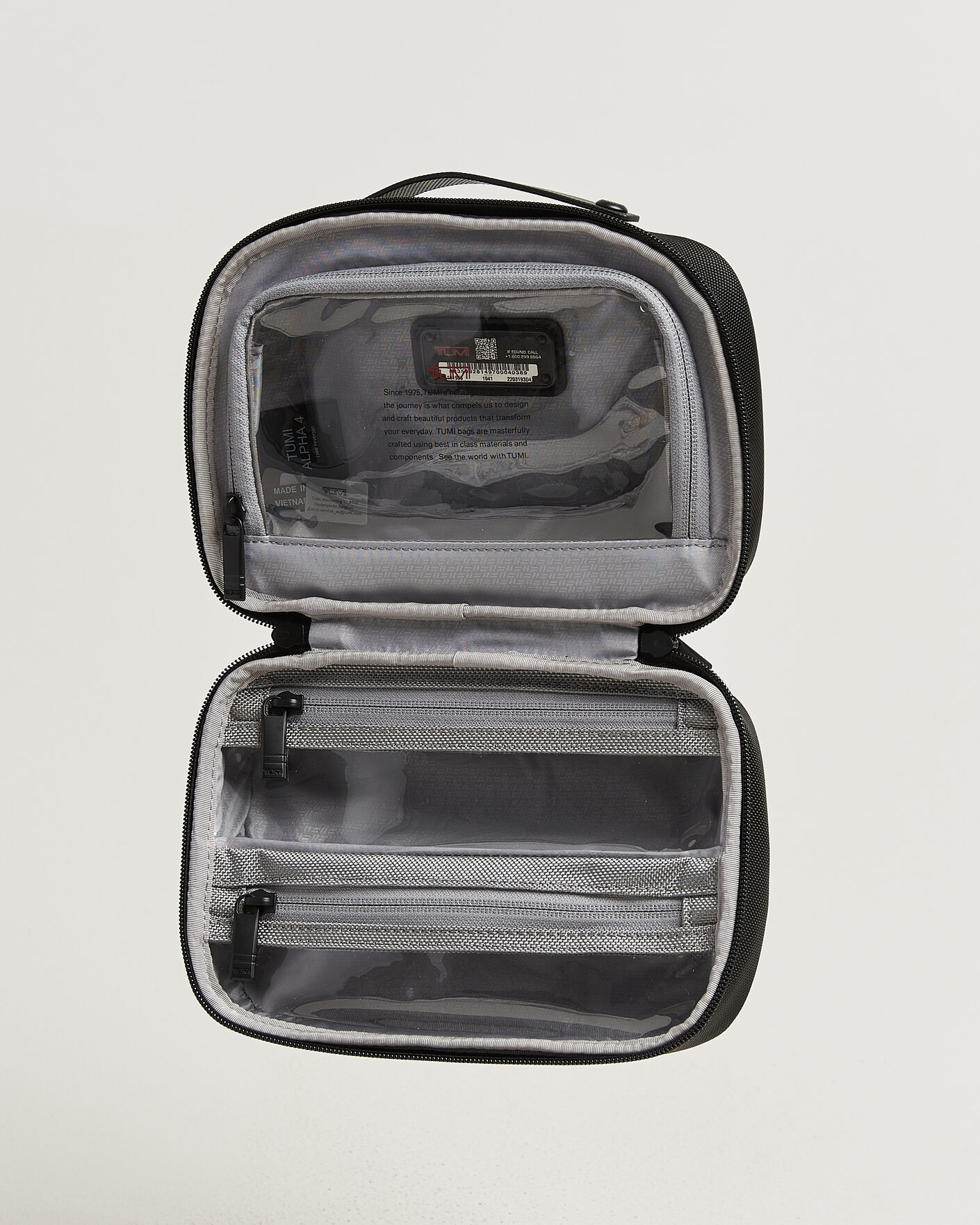 Men | Bags | TUMI | Alpha Split Travel Kit Black