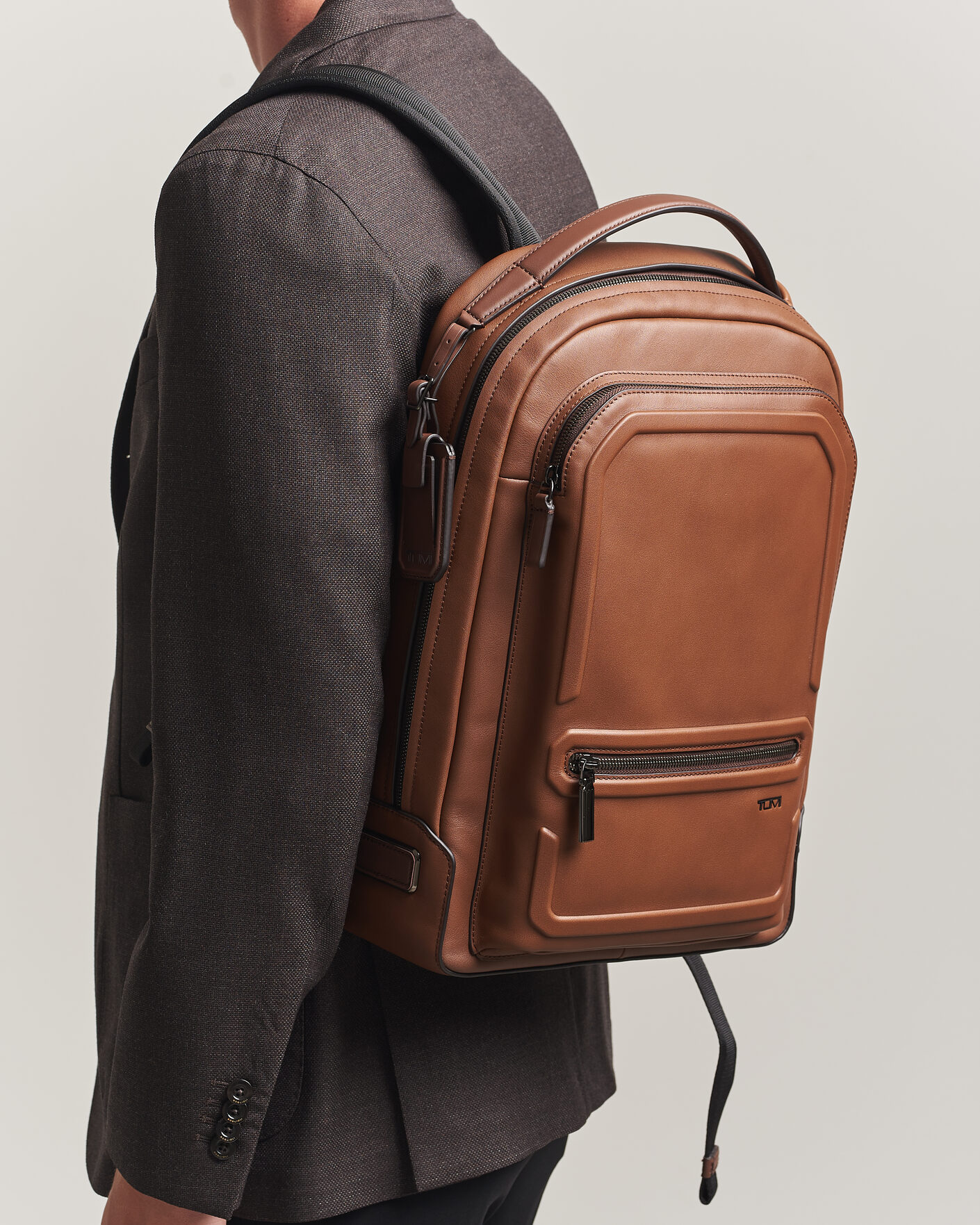 Men | Bags | TUMI | Harrison Bradner Backpack Cognac Bombe