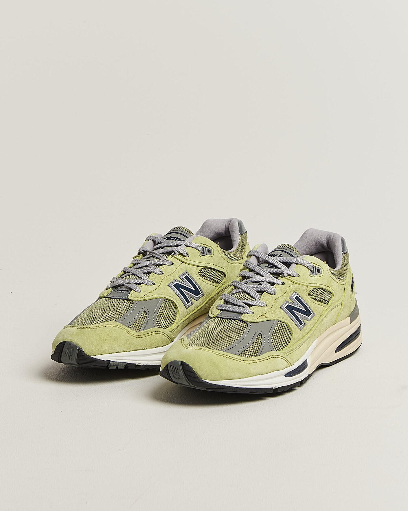 Men | Sneakers | New Balance Made In US & UK | New Balance Made in Made in UK 991v2 Green Banana