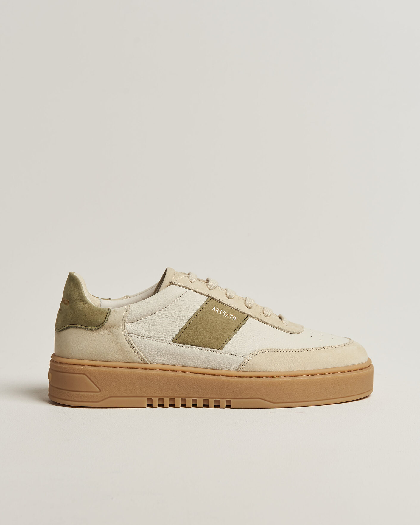 Men | Sneakers | Axel Arigato | Orbit Vintage Sneaker Off White/Green