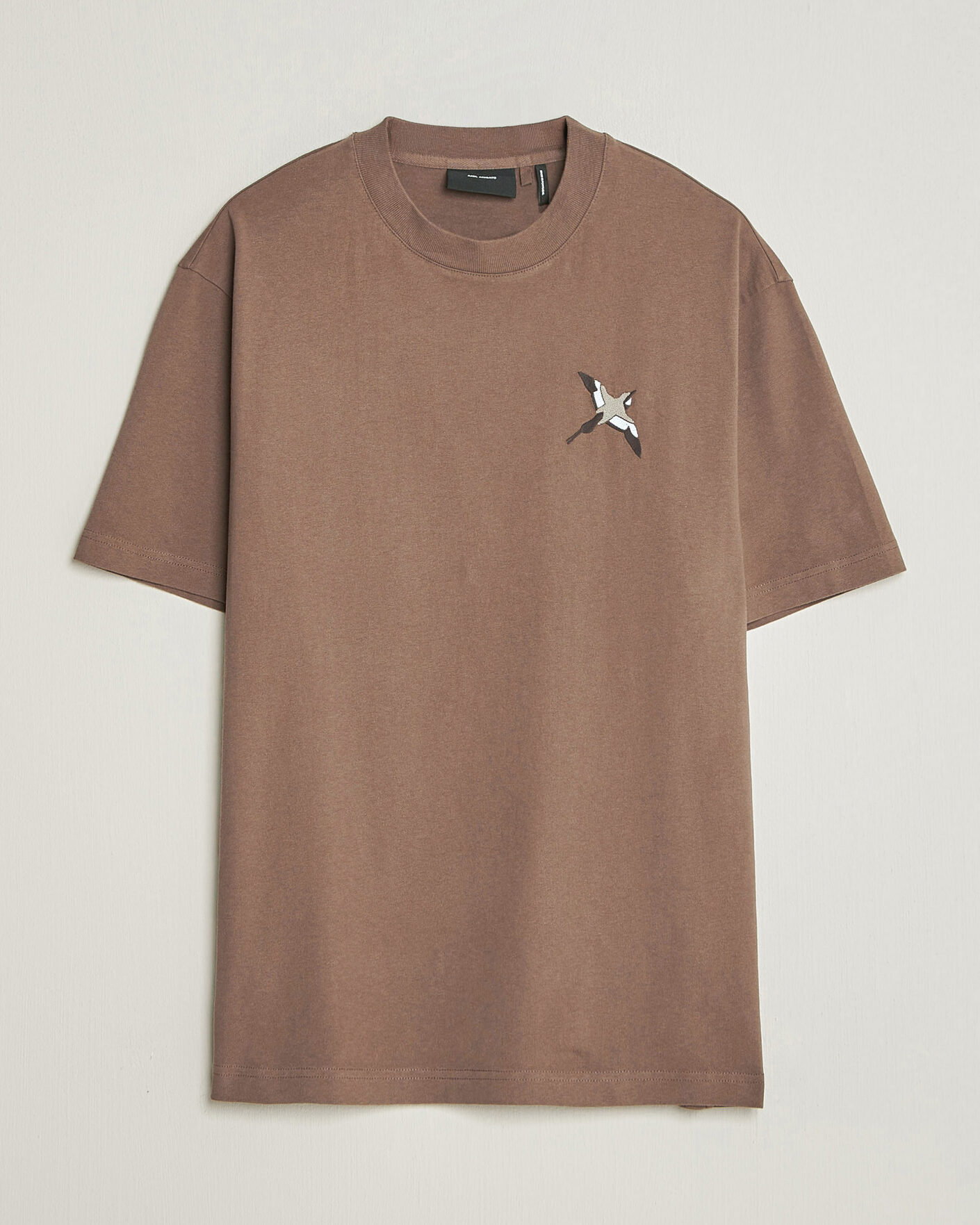 Men | T-Shirts | Axel Arigato | Micro Bee Birt T-Shirt Coffee Brown