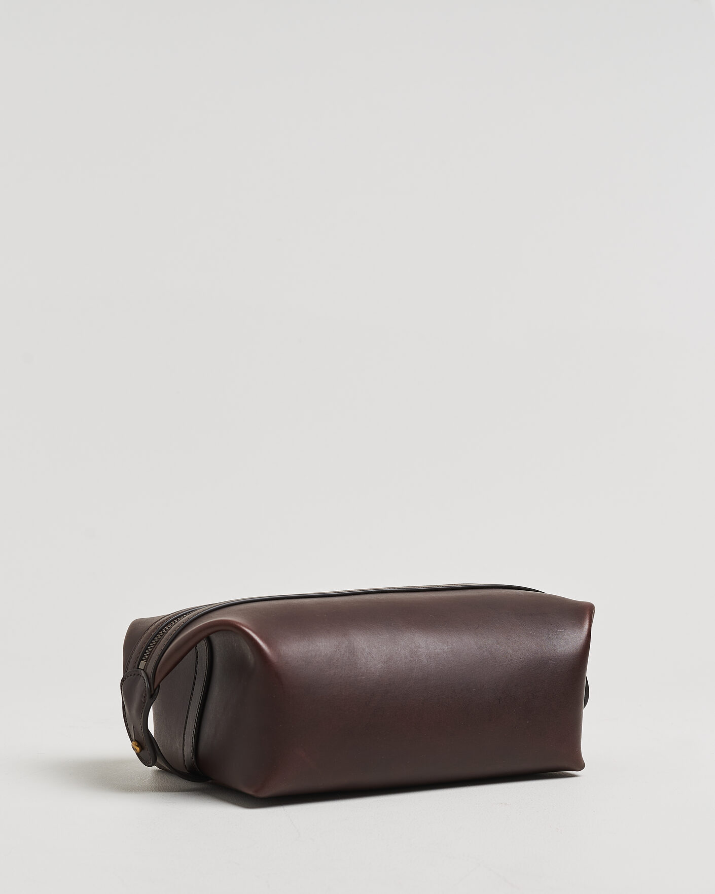 Men | Bags | Polo Ralph Lauren | Leather Washbag Burnished Brown