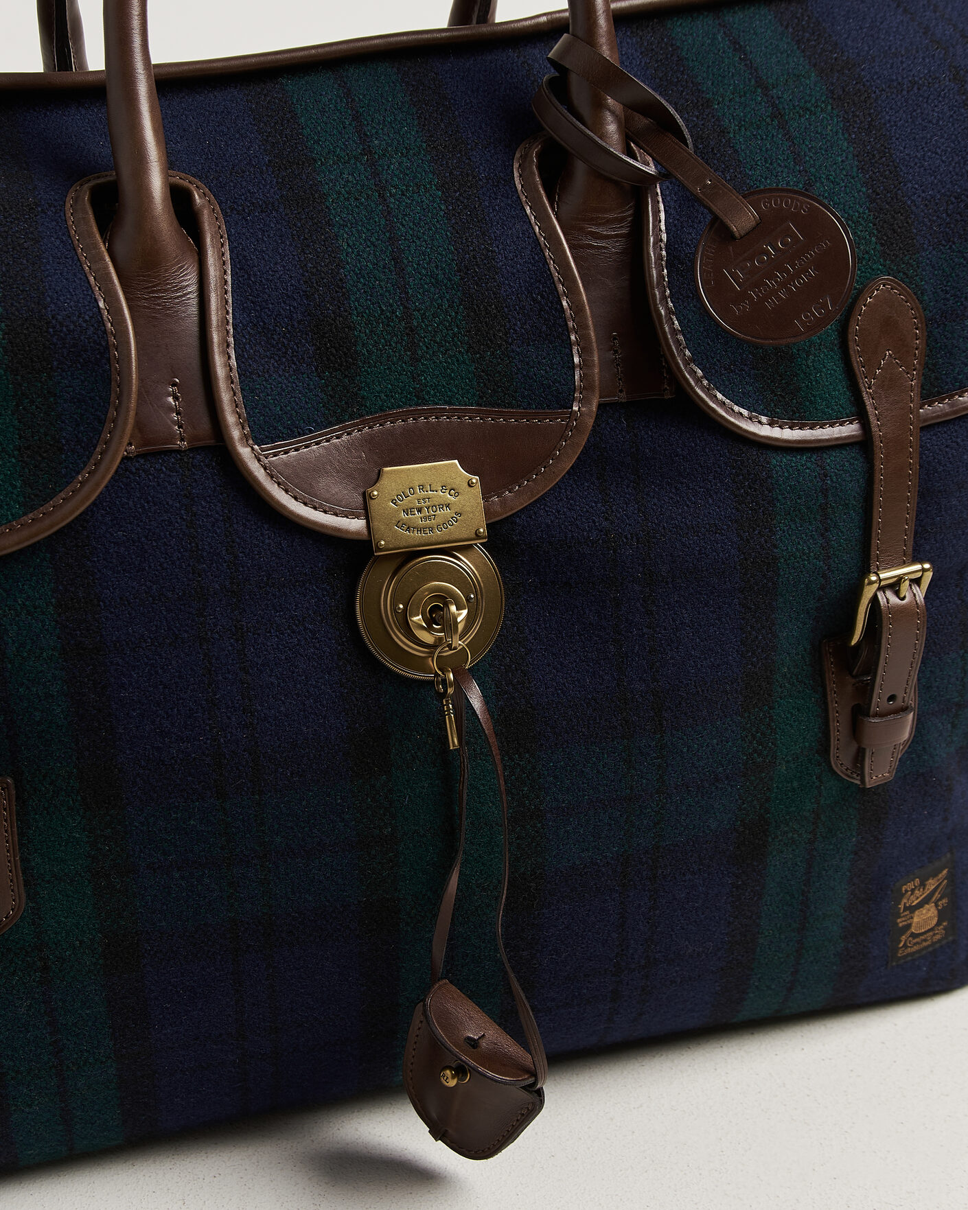 Men | Bags | Polo Ralph Lauren | Weekender Luggage Bag Blue/Green Multi