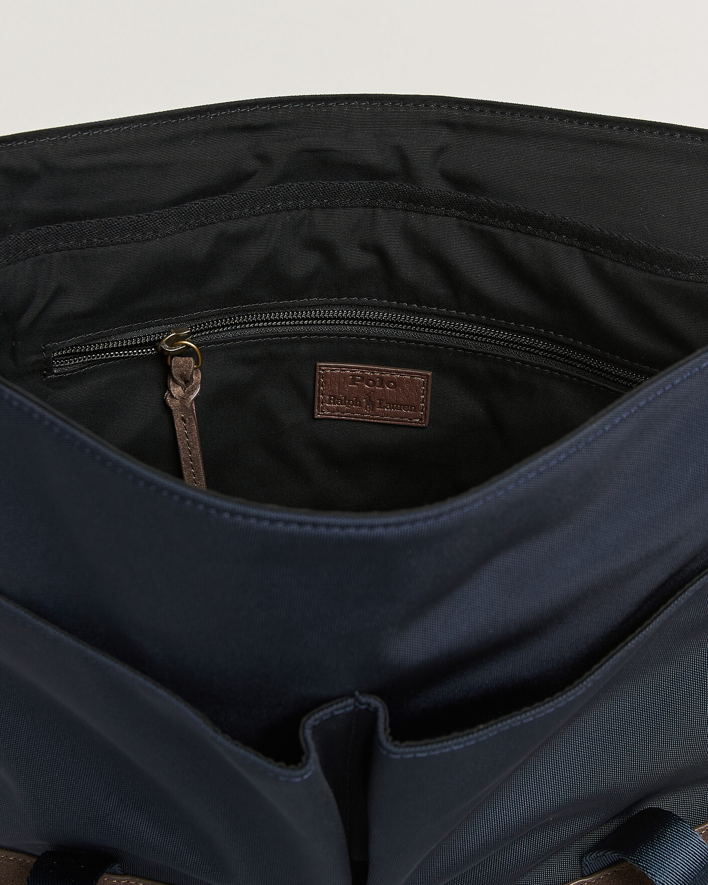 Men | Bags | Polo Ralph Lauren | Messenger Duffle Bag Newport Navy/Brown