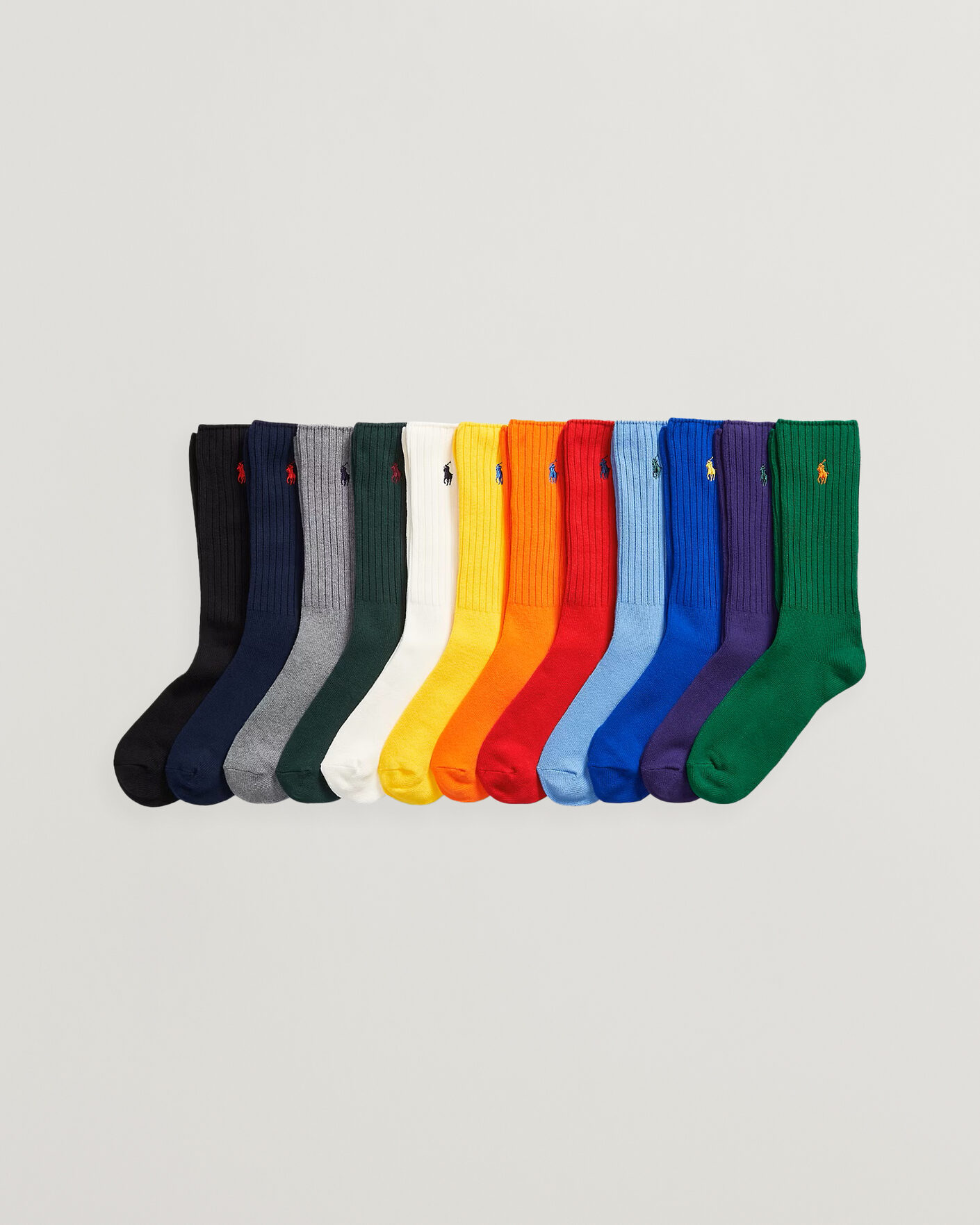 Men | Underwear & Socks | Polo Ralph Lauren | Polo Ralph Lauren12-Pack Ribbed Cotton Sock Gift BoxMulti
