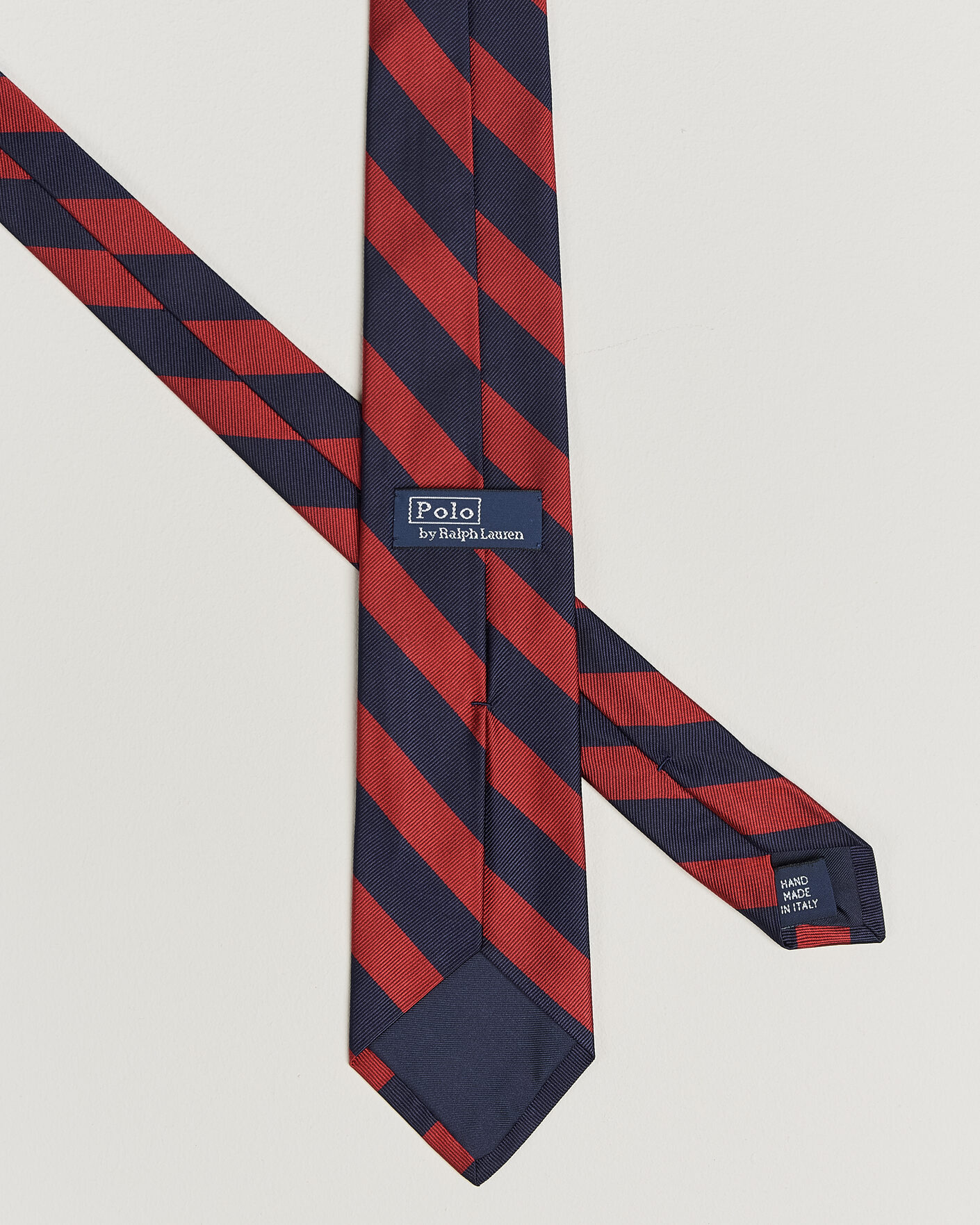 Men | Ties | Polo Ralph Lauren | Striped Club Tie Navy/Red