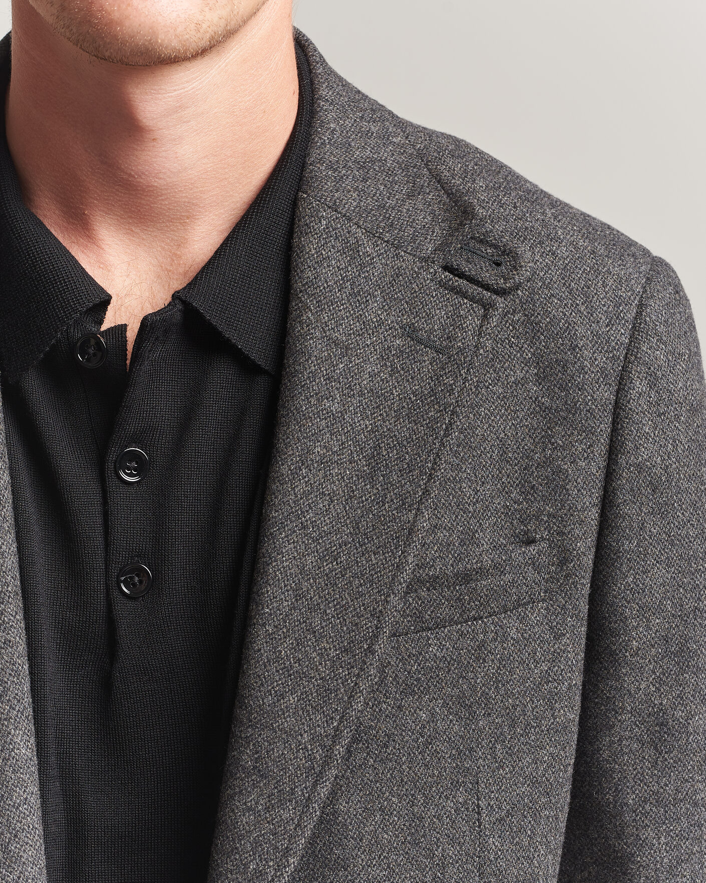 Men | Blazers | Polo Ralph Lauren | Tonal Broken Twill Sportcoat Charcoal