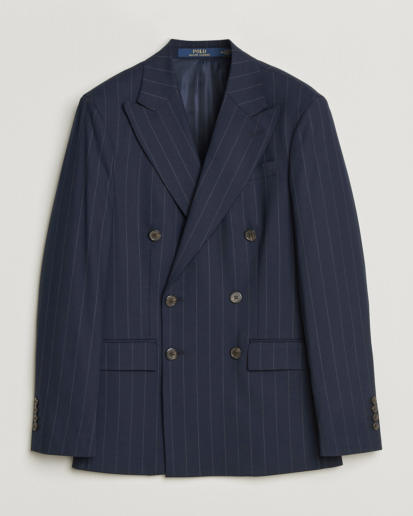 Men | Blazers | Polo Ralph Lauren | Double Breasted Rope Stripe Sportcoat Navy/Grey