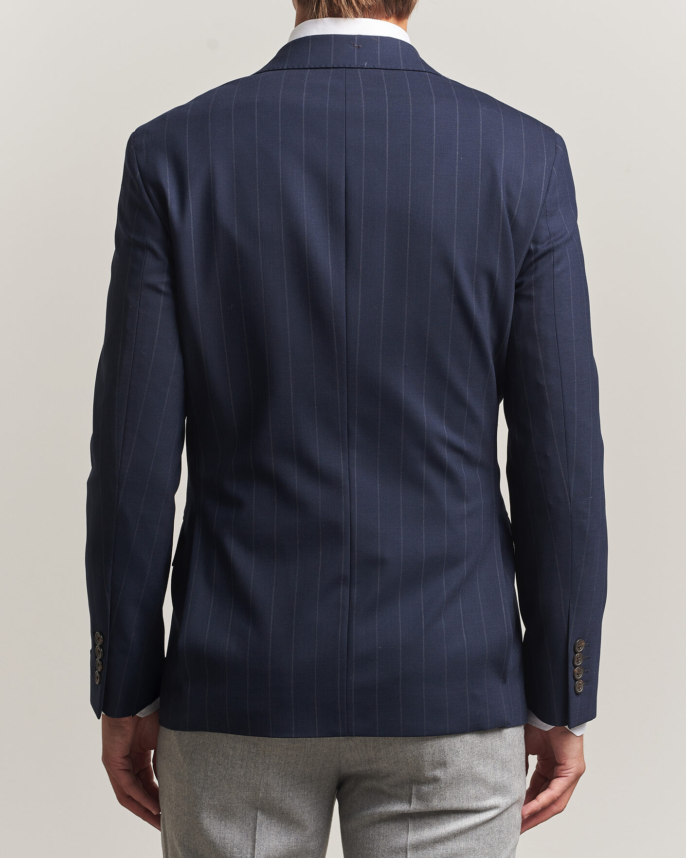 Men | Blazers | Polo Ralph Lauren | Double Breasted Rope Stripe Sportcoat Navy/Grey