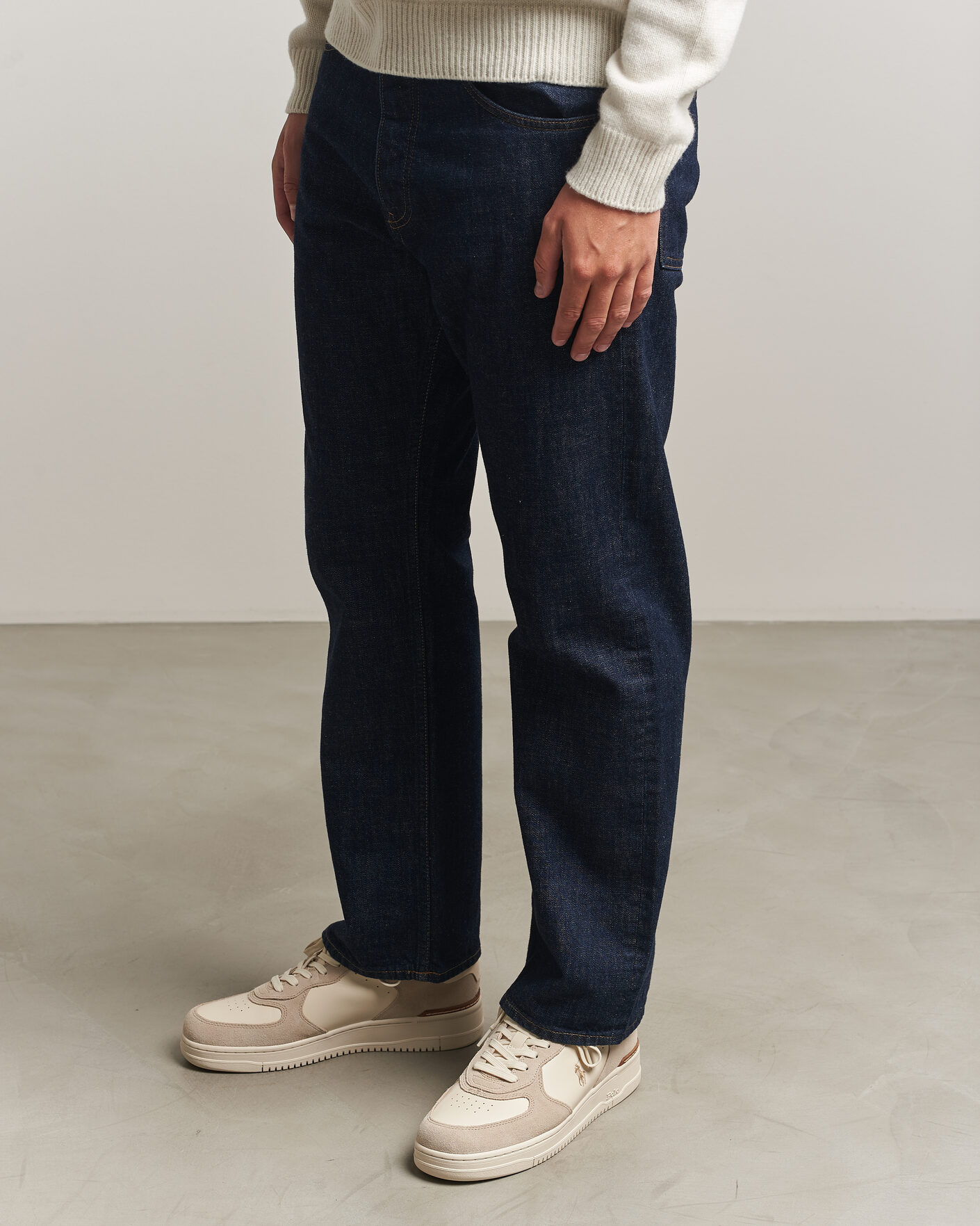 Men | Sneakers | Polo Ralph Lauren | Masters Court Suede/Leather Sneakers Milkshake