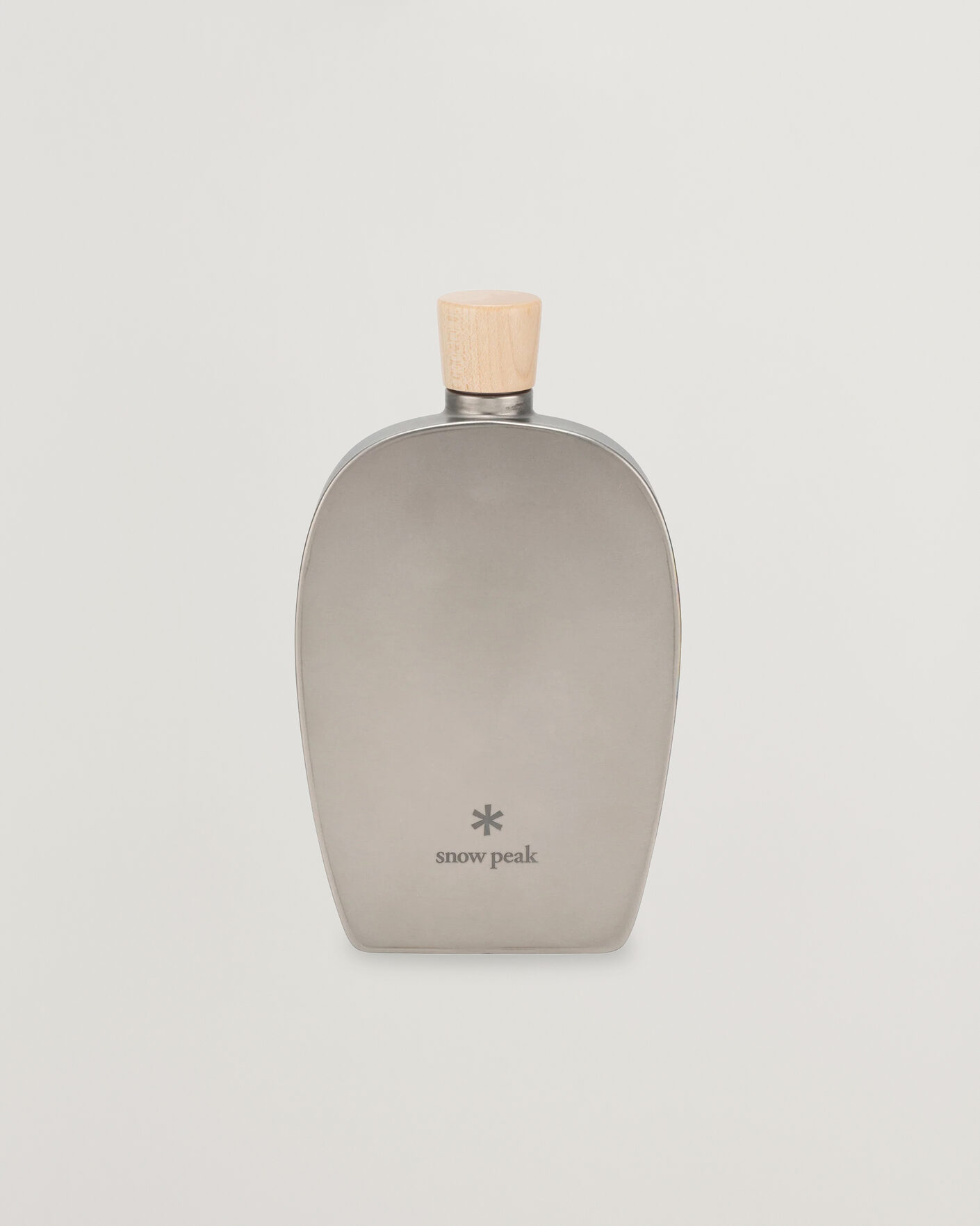 Men | Outdoor living | Snow Peak | Flask 250 ml Titanium