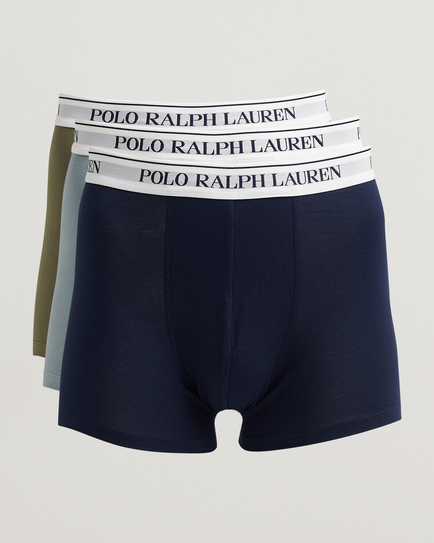 Men | Underwear & Socks | Polo Ralph Lauren | 3-Pack Trunks Navy/Blue/White