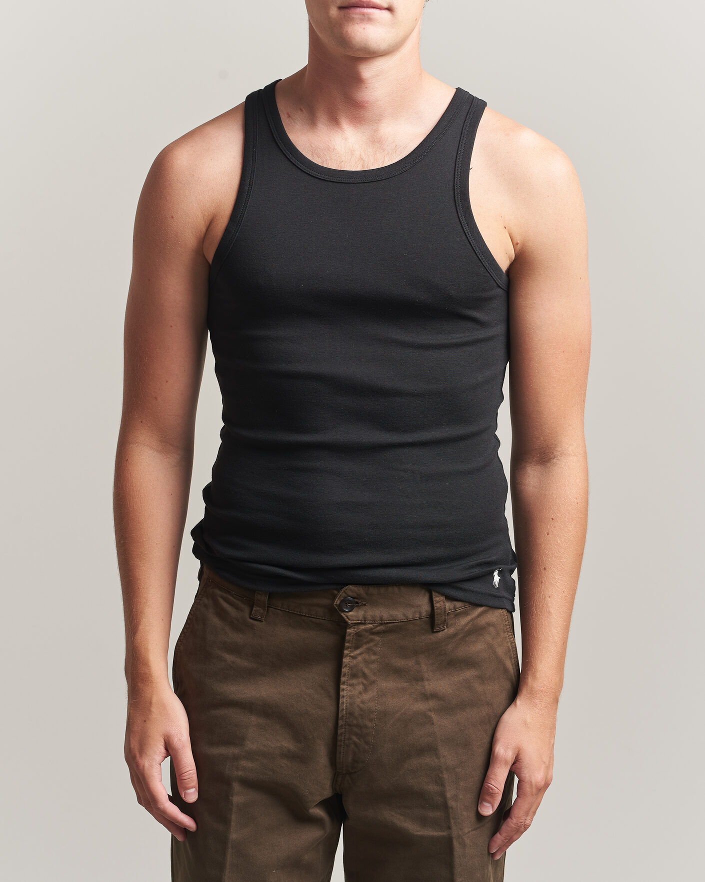Men | T-Shirts | Polo Ralph Lauren | 2-Pack Tank Top Black/White