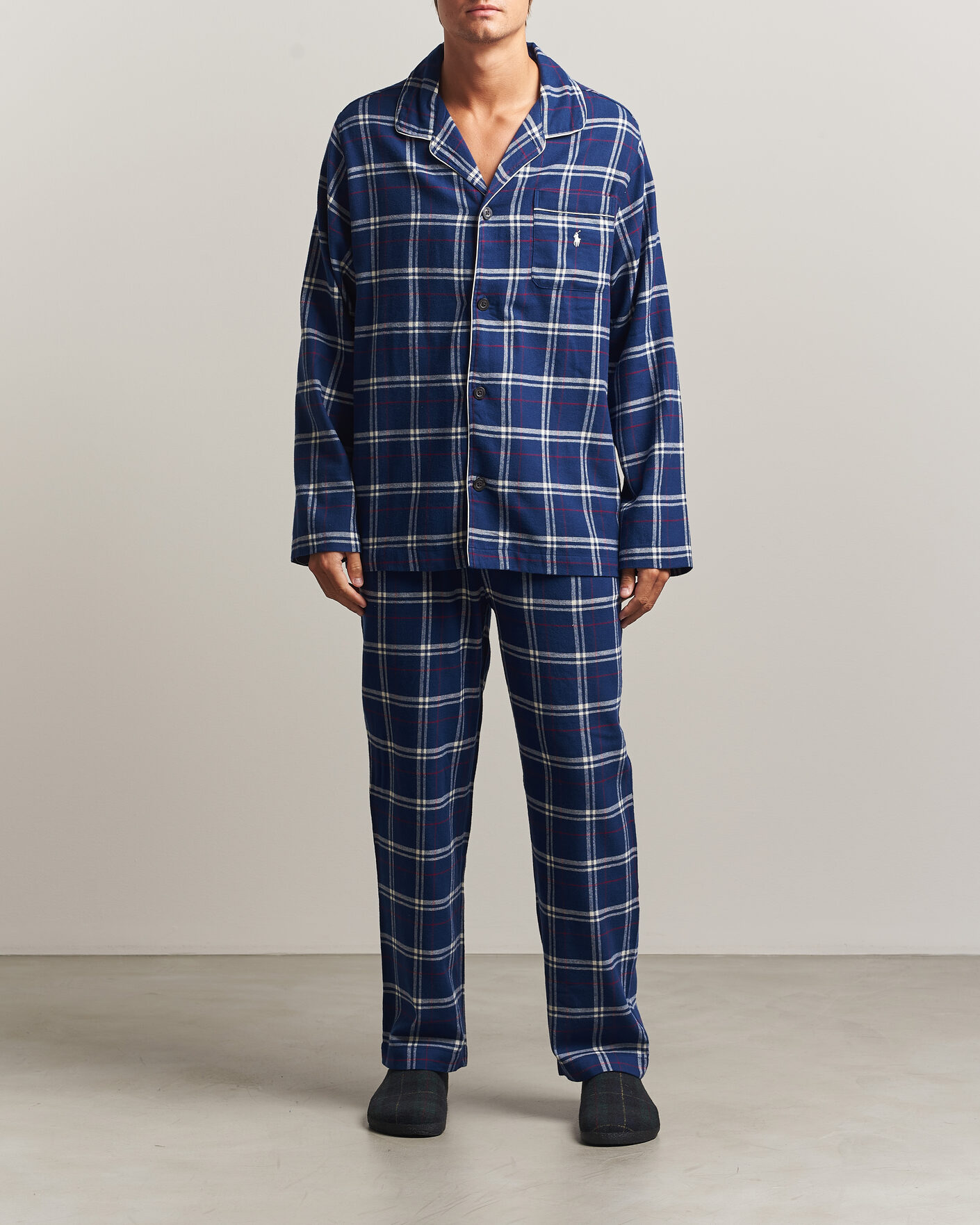 Men | Pyjamas & Robes | Polo Ralph Lauren | Pyjamas Set Navy/Red/White