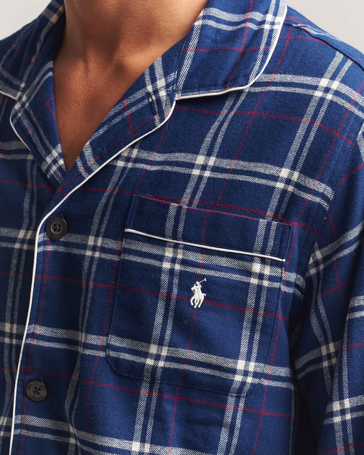 Men | Pyjamas & Robes | Polo Ralph Lauren | Pyjamas Set Navy/Red/White