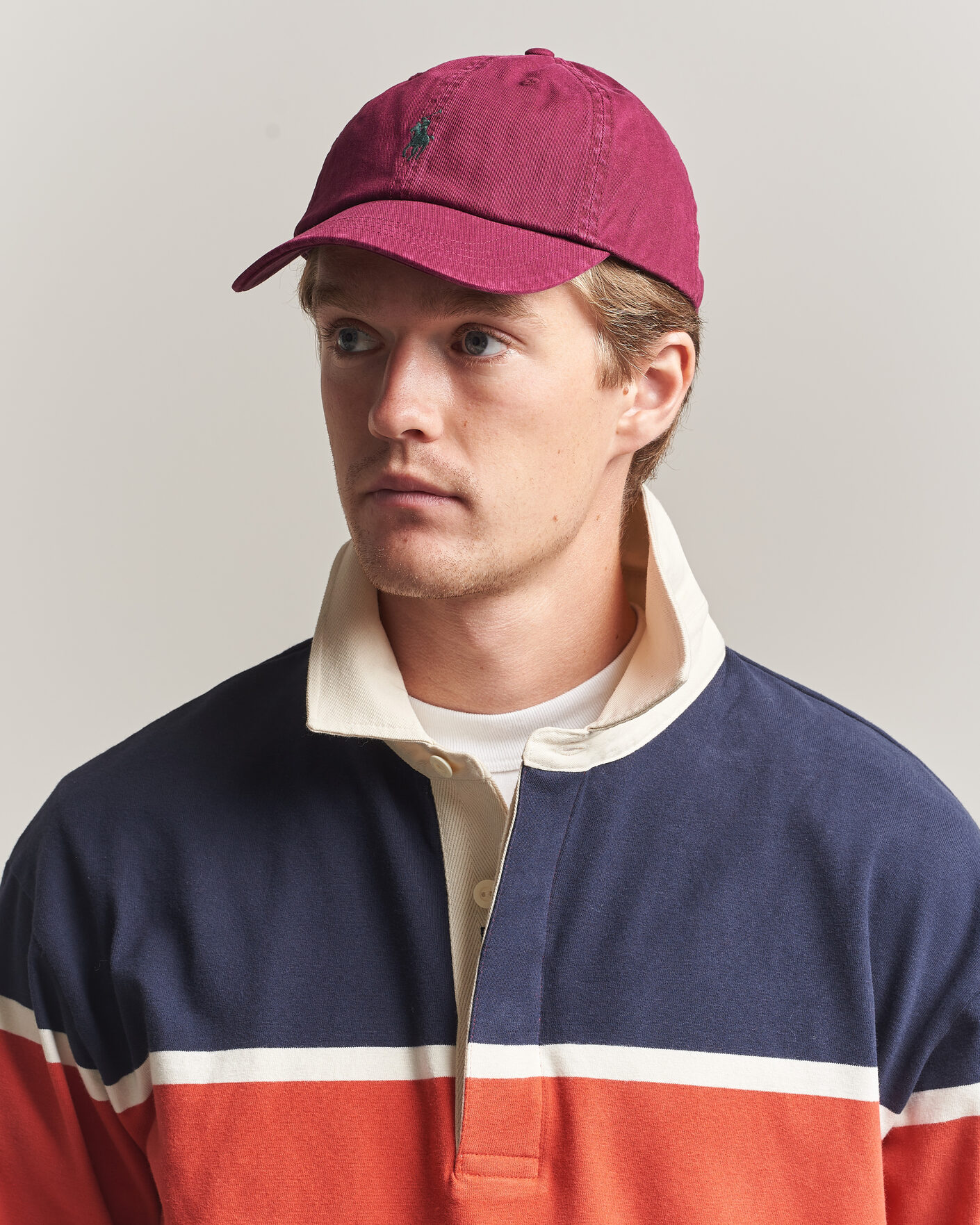 Polo Ralph Lauren Classic Cap Classic Wine at CareOfCarl.com