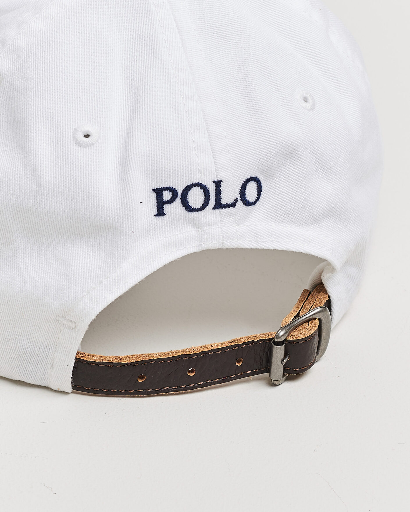 Men | Hats & Caps | Polo Ralph Lauren | Big Pony Twill Cap Ceramic White