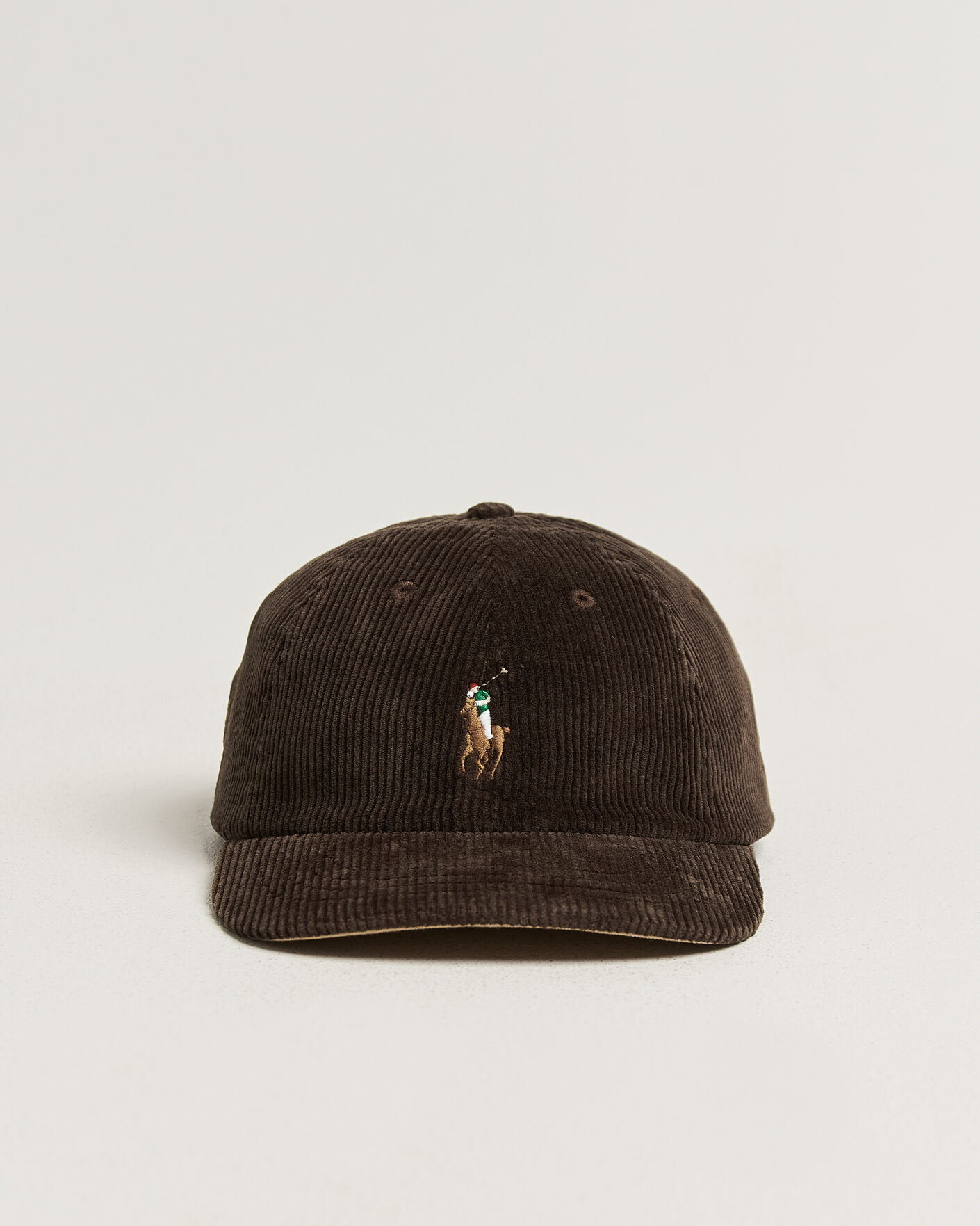 Men | Hats & Caps | Polo Ralph Lauren | Corduroy Cap Dark Beech