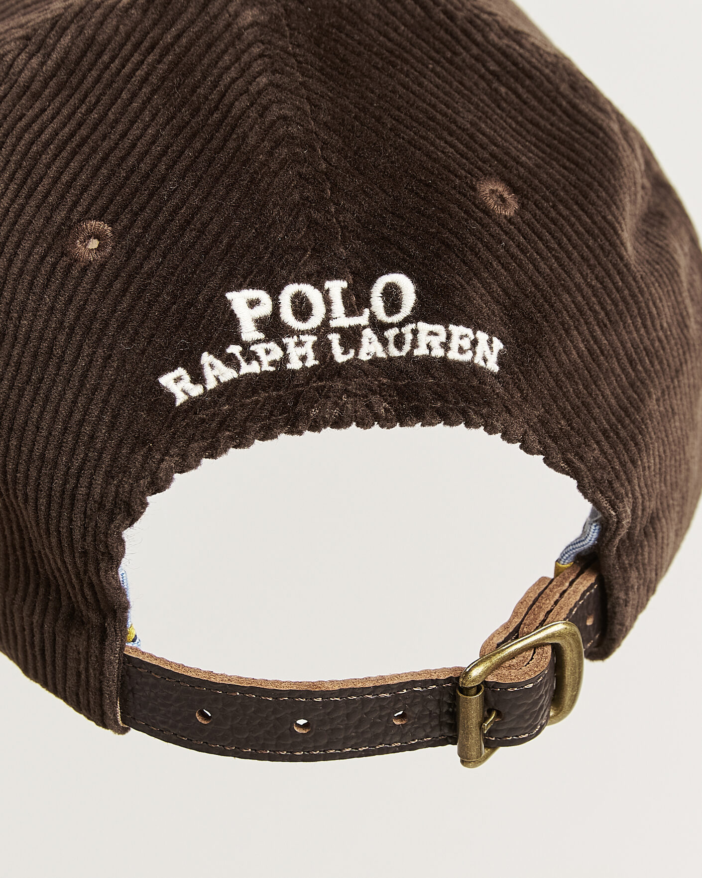 Men | Hats & Caps | Polo Ralph Lauren | Corduroy Cap Dark Beech