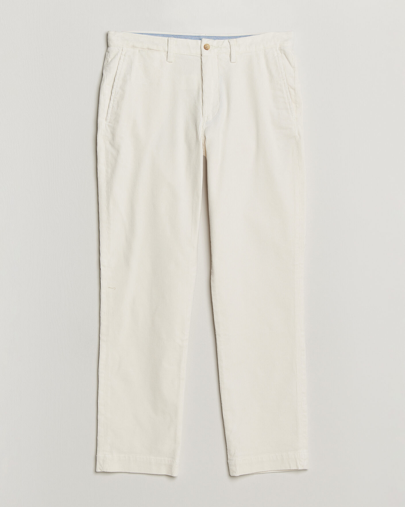 Men | Trousers | Polo Ralph Lauren | Bedford Corduroy 5-Pocket Pants Warm White
