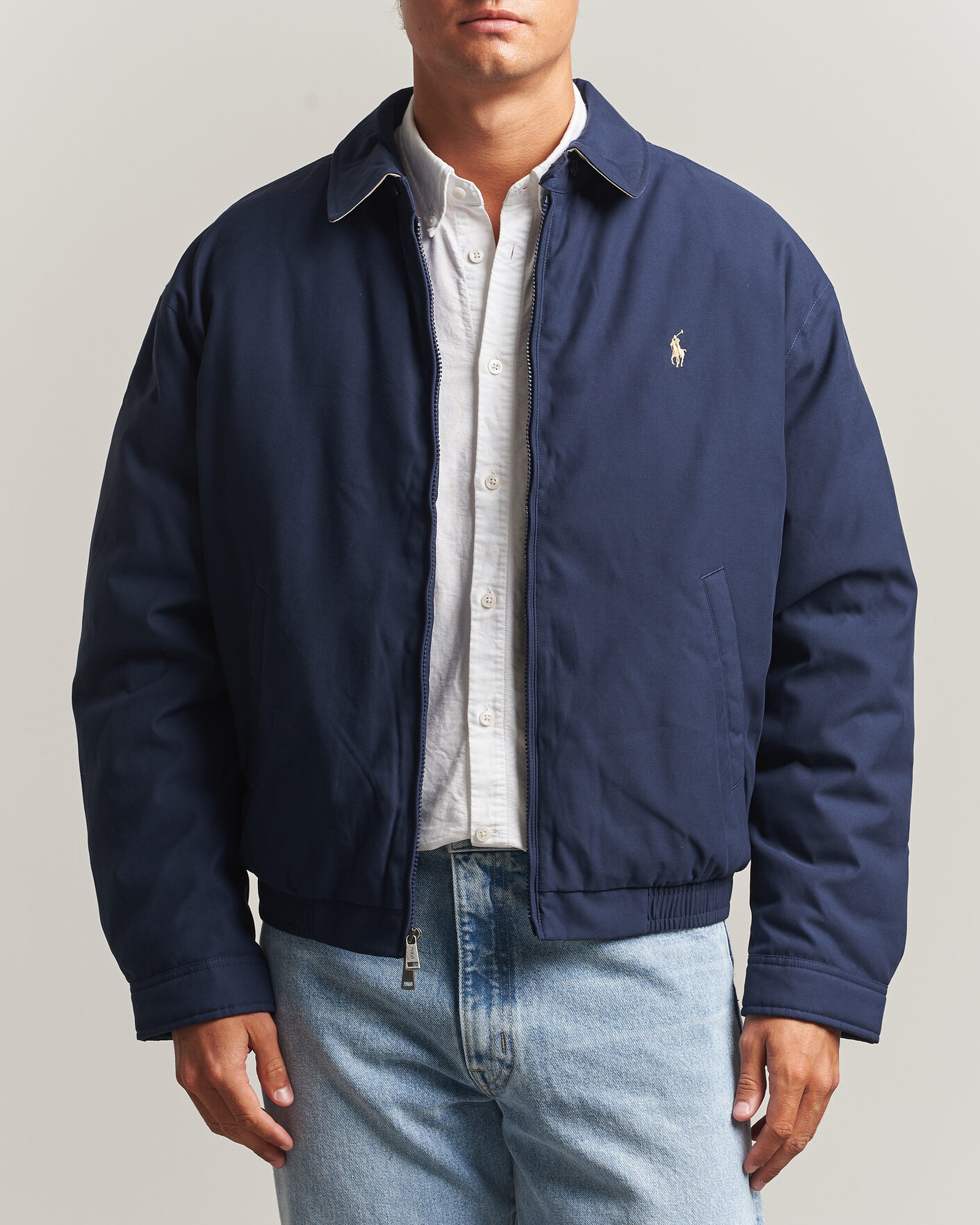 Men | Coats & Jackets | Polo Ralph Lauren | Woven Twill Windbreaker Refined Navy