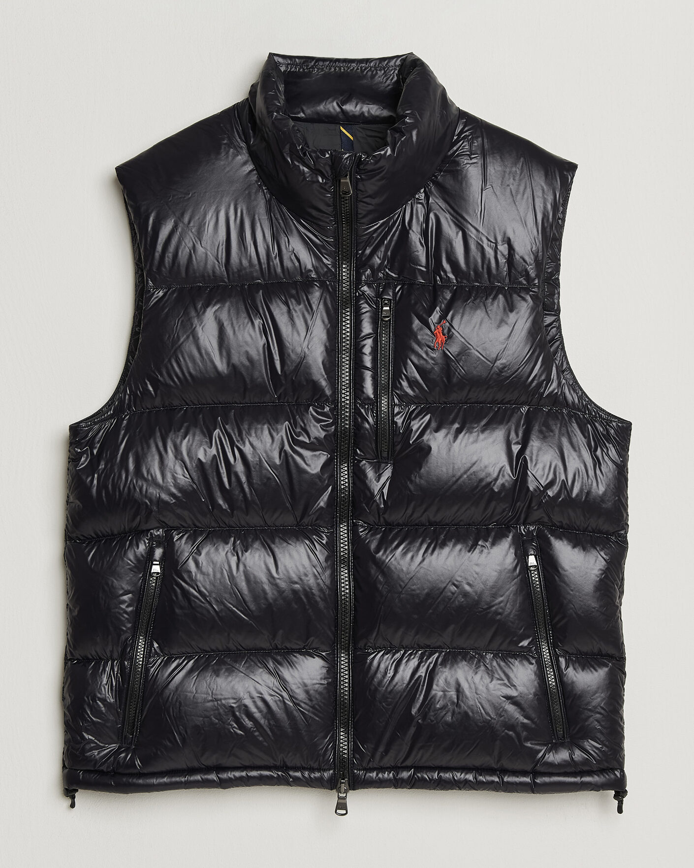 Men | Gilets | Polo Ralph Lauren | Gorham Down Vest Polo Black Glossy