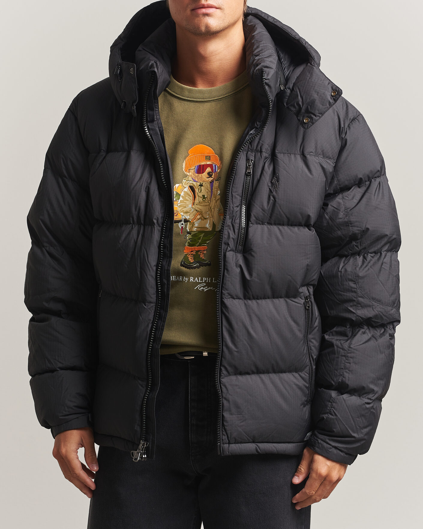 Polo Ralph Lauren Gorham Down Jacket Polo Black at CareOfCarl.com