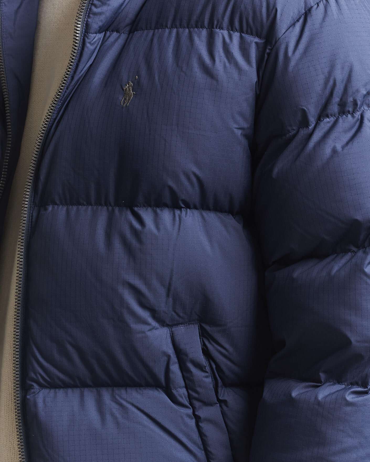 Men | Coats & Jackets | Polo Ralph Lauren | Ripstop Puffer Jacket Cruise Navy