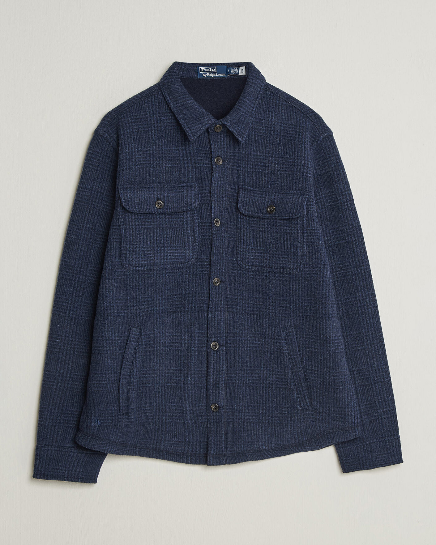 Men | Shirts | Polo Ralph Lauren | Hudson Brushed Shirt Navy