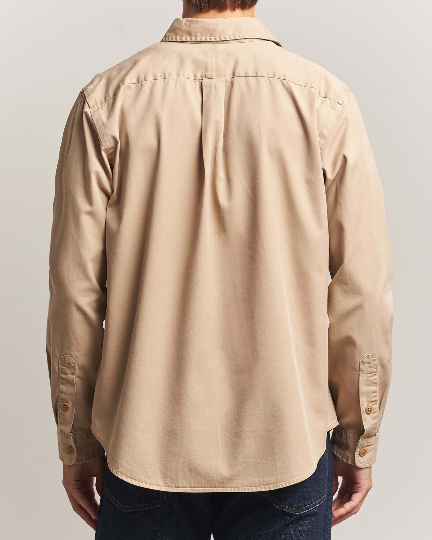 Men | Shirts | Polo Ralph Lauren | Litchfield Washed Chino Overshirt Vintage Khaki