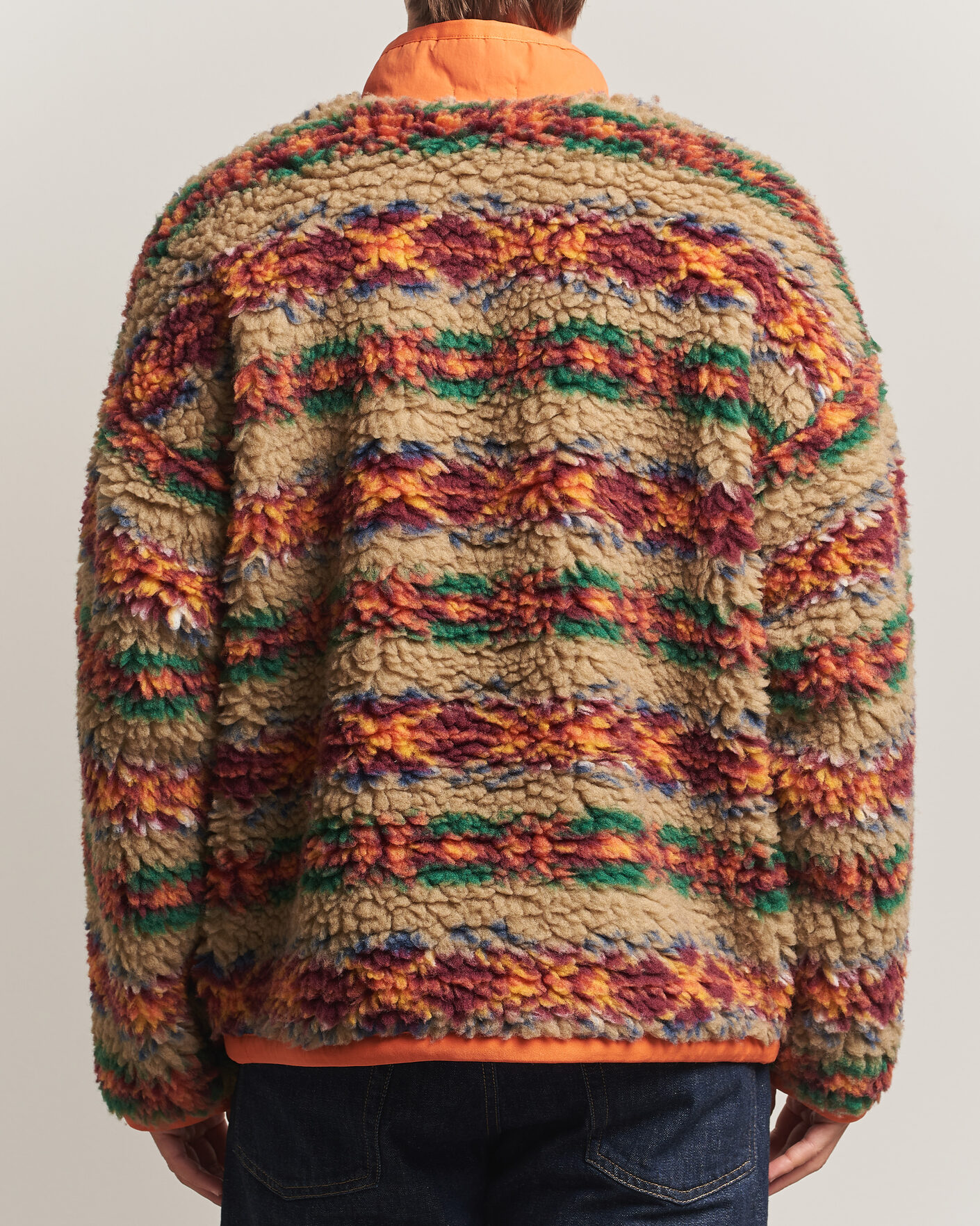 Men | Sweaters & Knitwear | Polo Ralph Lauren | Shaggy Hi Pile Red Rock Fairisle