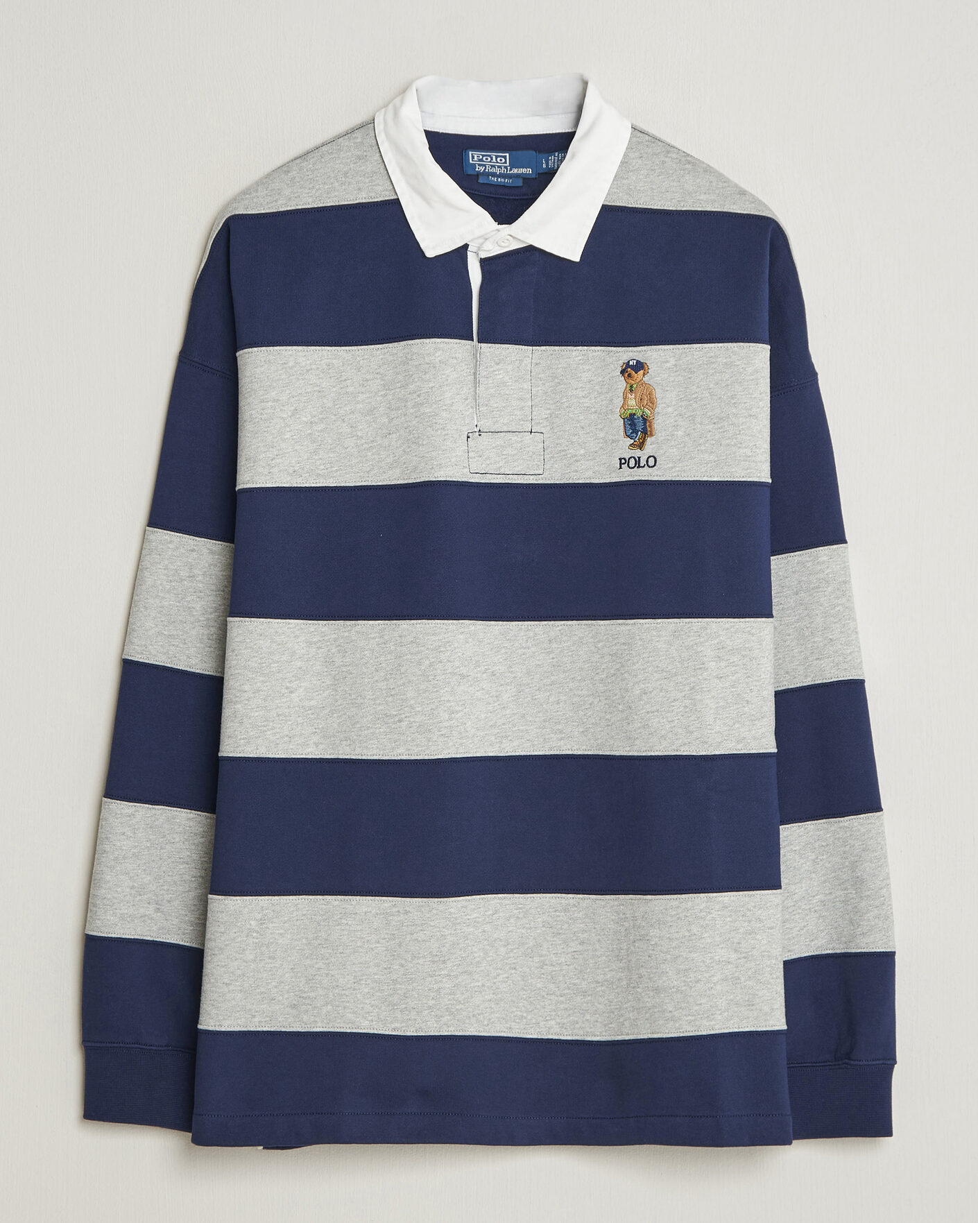 Men | Sweaters & Knitwear | Polo Ralph Lauren | Rugby Pullover Navy/Andover Heather