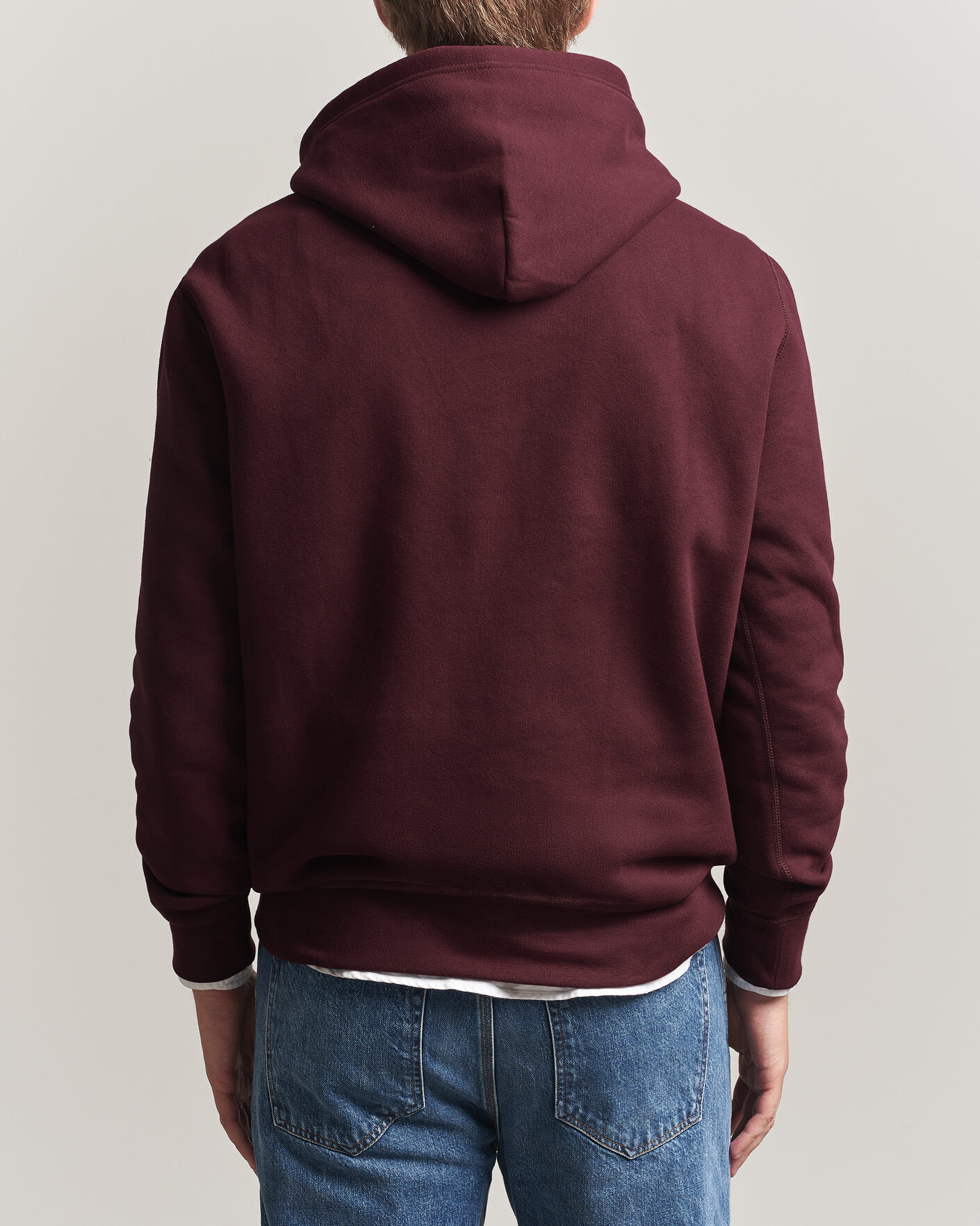 Men | Sweaters & Knitwear | Polo Ralph Lauren | RL Fleece Hoodie Classic Wine