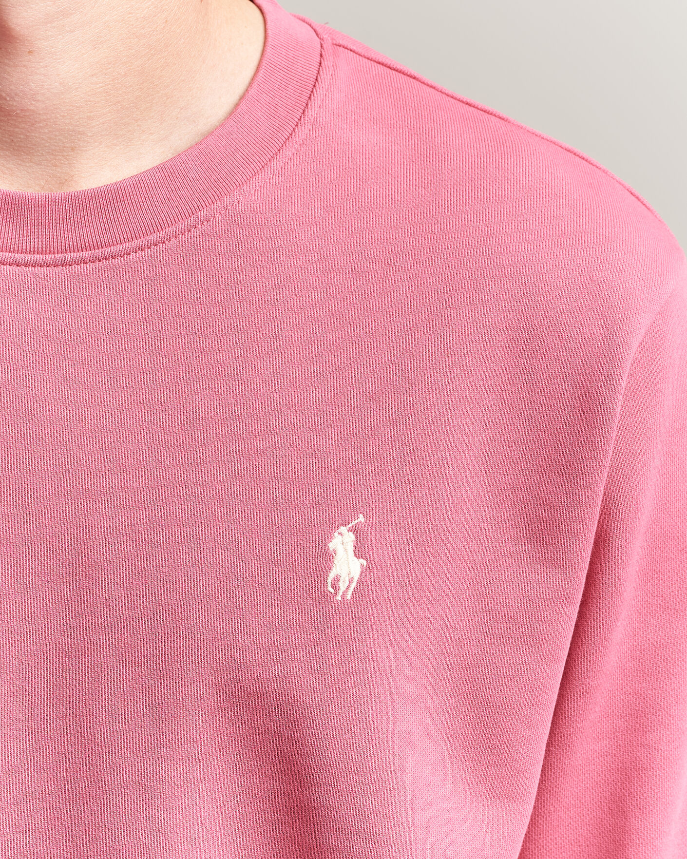 Men | Sweaters & Knitwear | Polo Ralph Lauren | Loopback Terry Sweatshirt Terrance Pink
