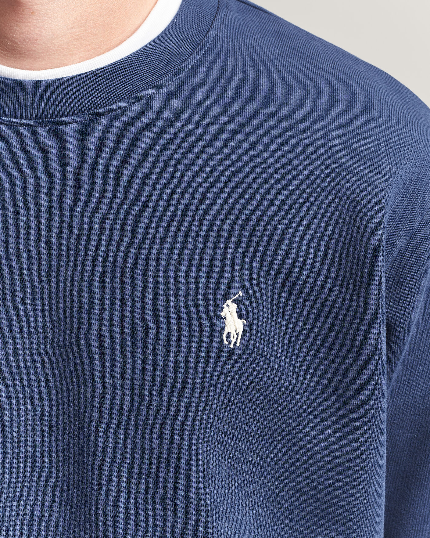 Men | Sweaters & Knitwear | Polo Ralph Lauren | Loopback Terry Sweatshirt Cruise Navy