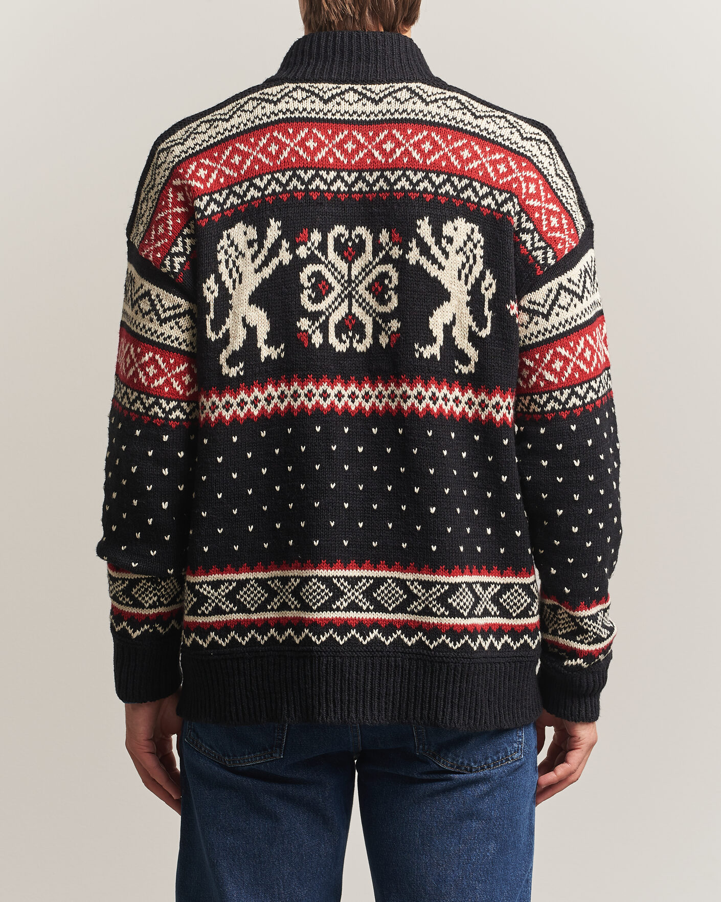 Men | Sweaters & Knitwear | Polo Ralph Lauren | Cotton/Cashmere Cardigan Black Combo
